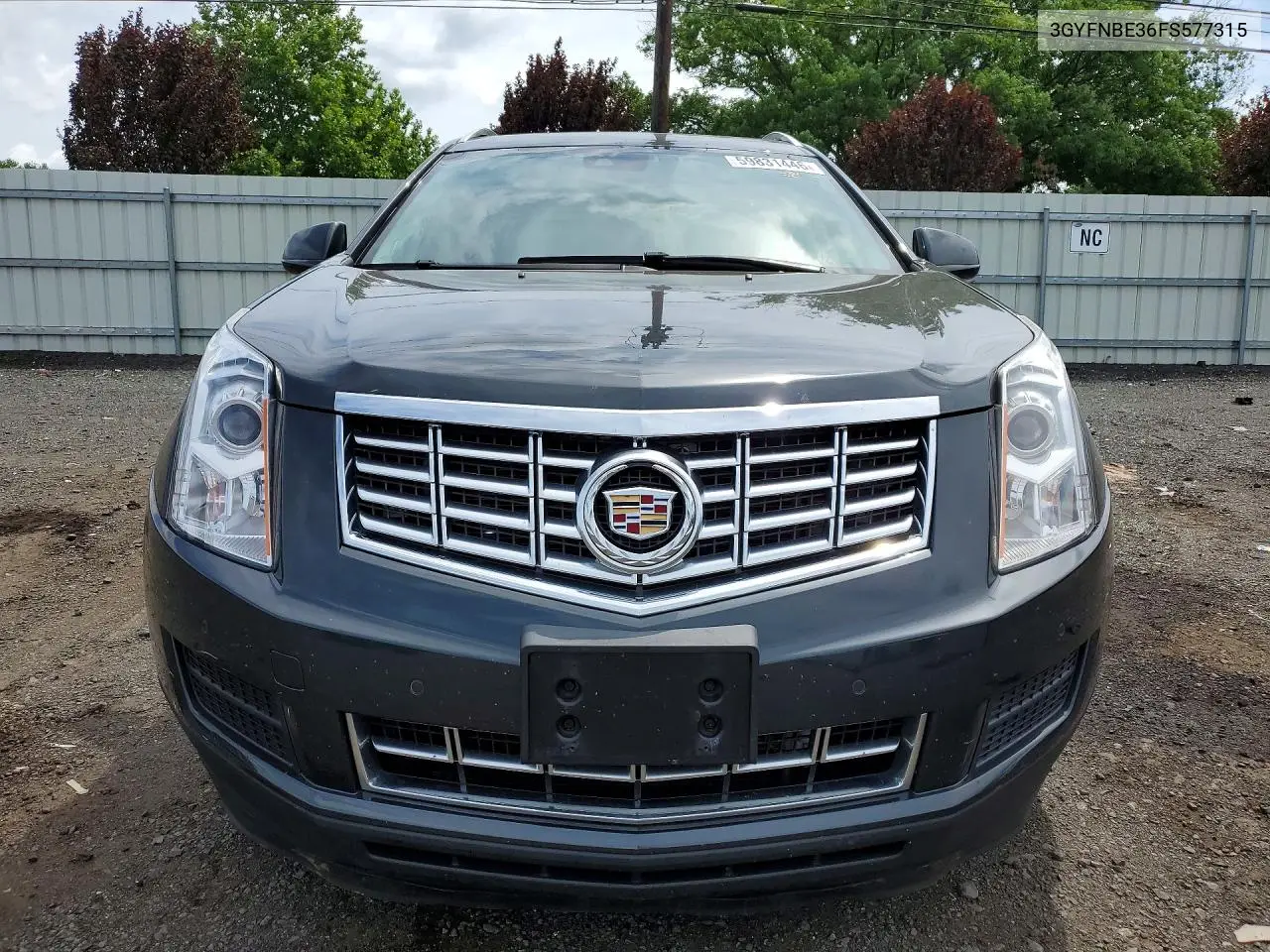 2015 Cadillac Srx Luxury Collection VIN: 3GYFNBE36FS577315 Lot: 59831446