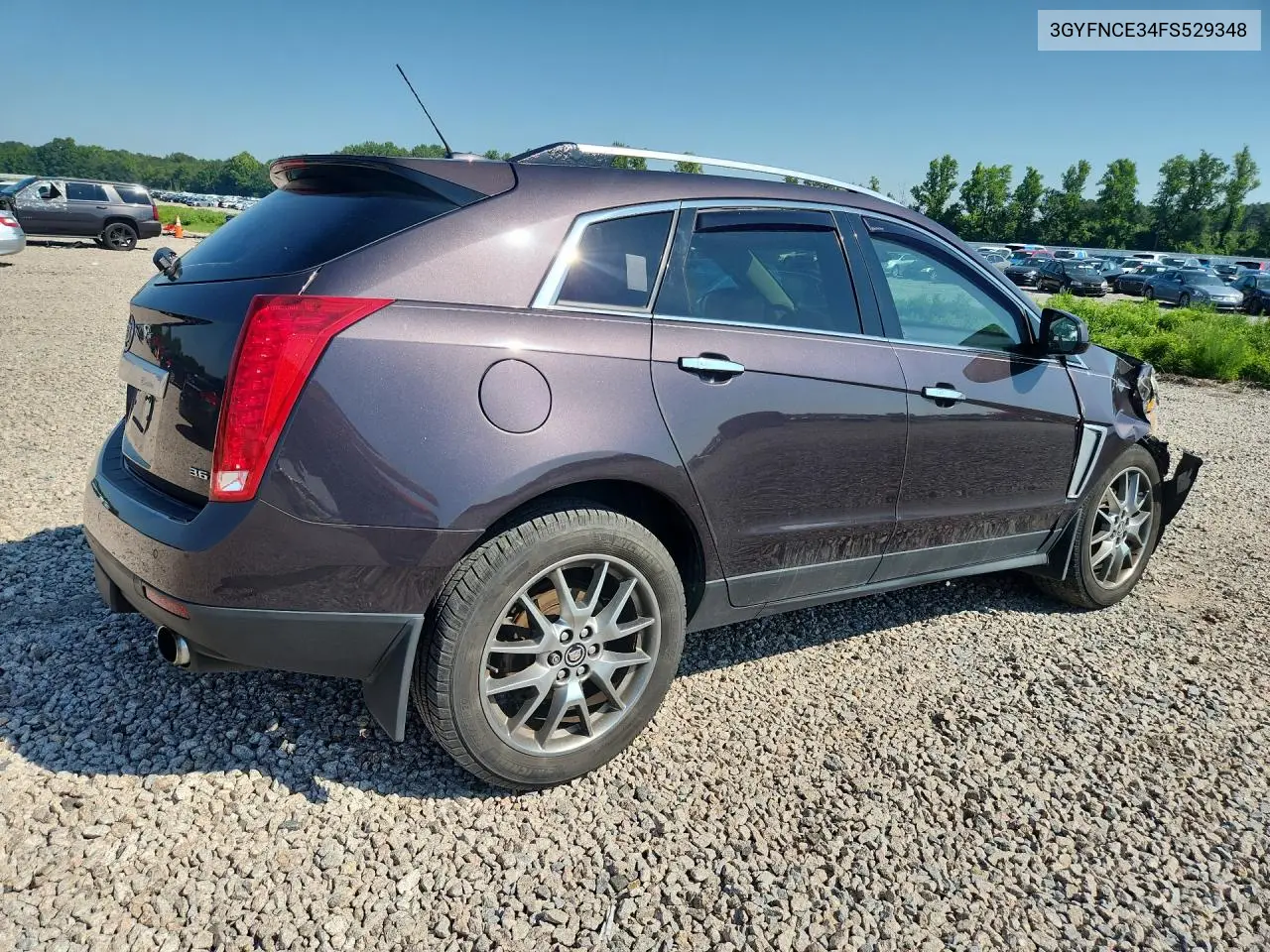 2015 Cadillac Srx Performance Collection VIN: 3GYFNCE34FS529348 Lot: 59874326