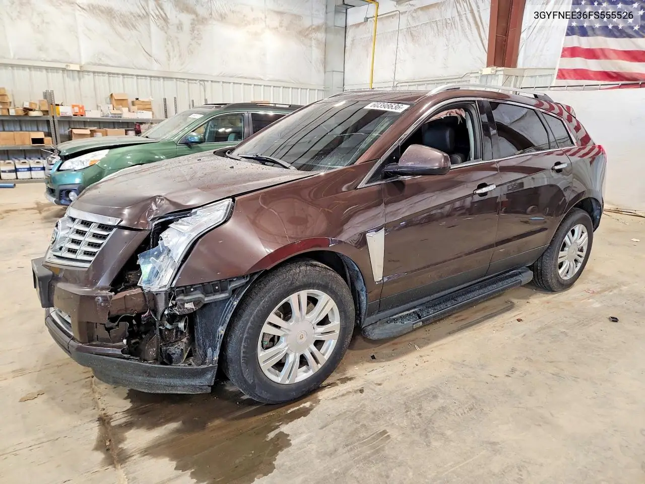 2015 Cadillac Srx Luxury Collection VIN: 3GYFNEE36FS555526 Lot: 60398636