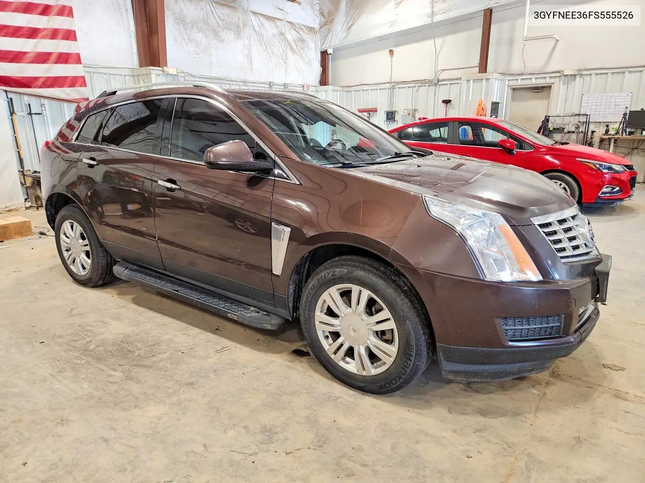 2015 Cadillac Srx Luxury Collection VIN: 3GYFNEE36FS555526 Lot: 60398636