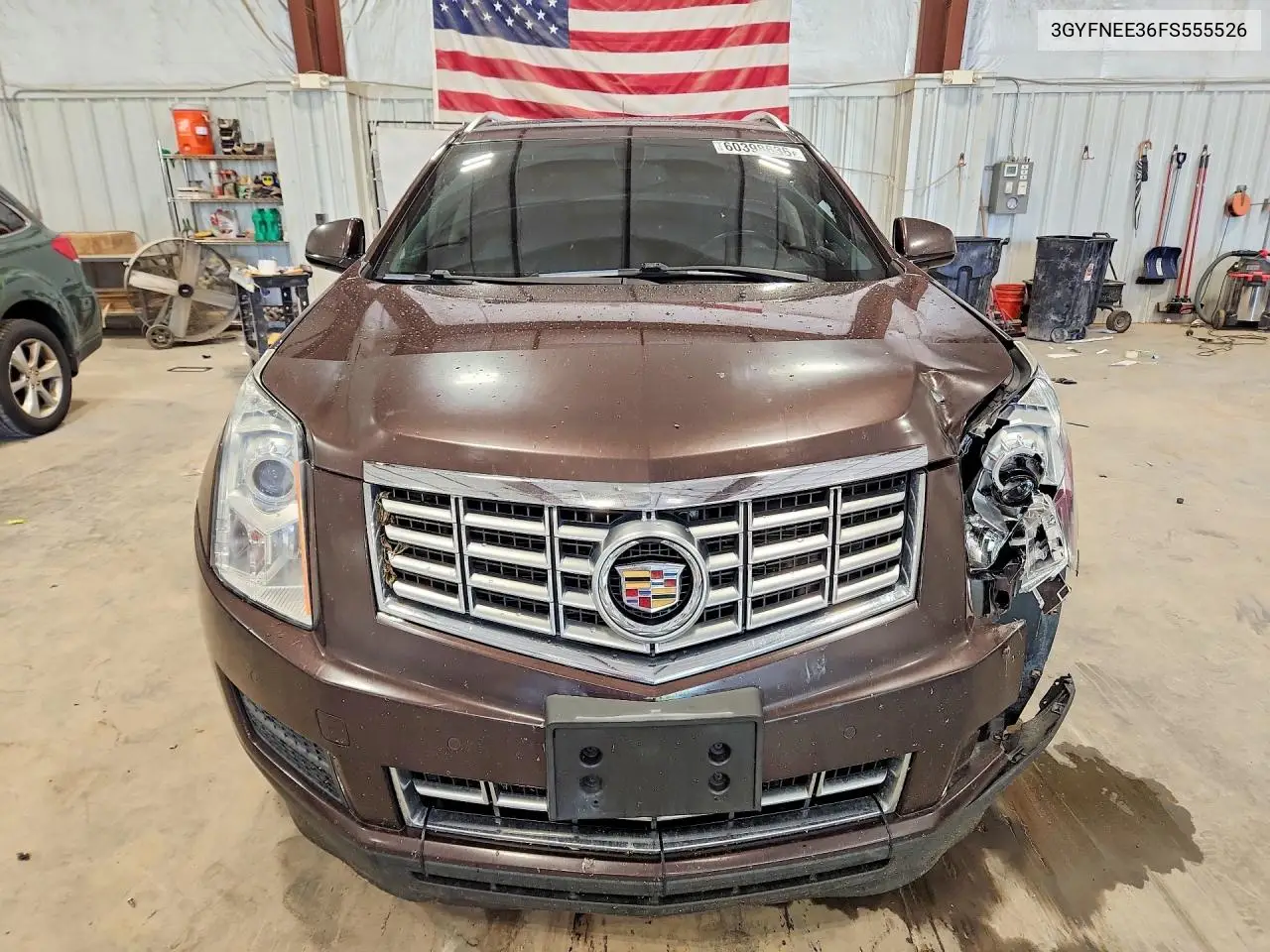 2015 Cadillac Srx Luxury Collection VIN: 3GYFNEE36FS555526 Lot: 60398636