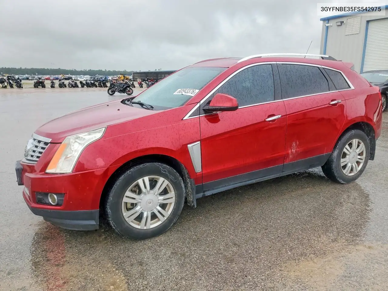 2015 Cadillac Srx Luxury Collection VIN: 3GYFNBE35FS542975 Lot: 60503376