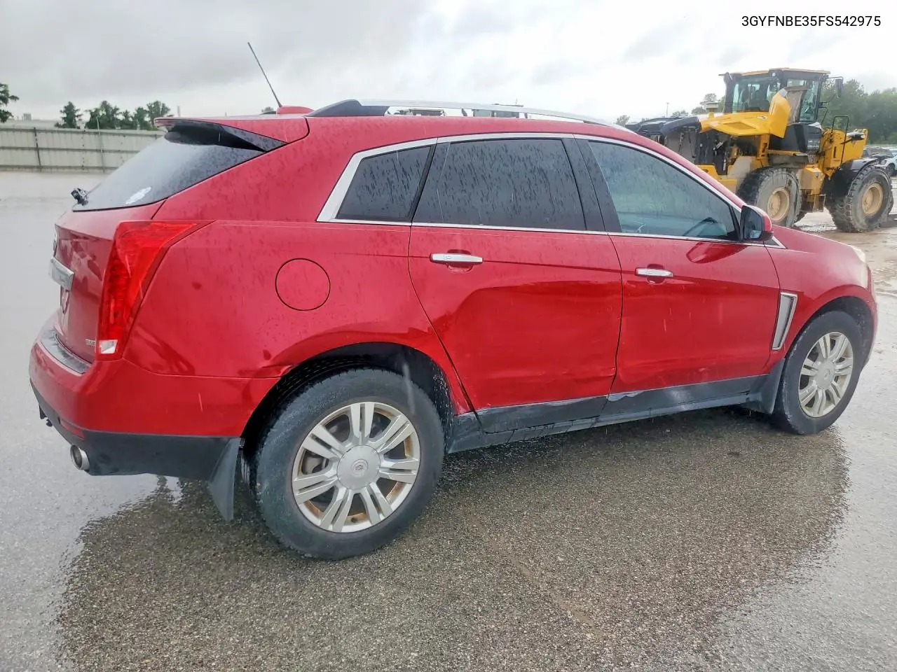 2015 Cadillac Srx Luxury Collection VIN: 3GYFNBE35FS542975 Lot: 60503376