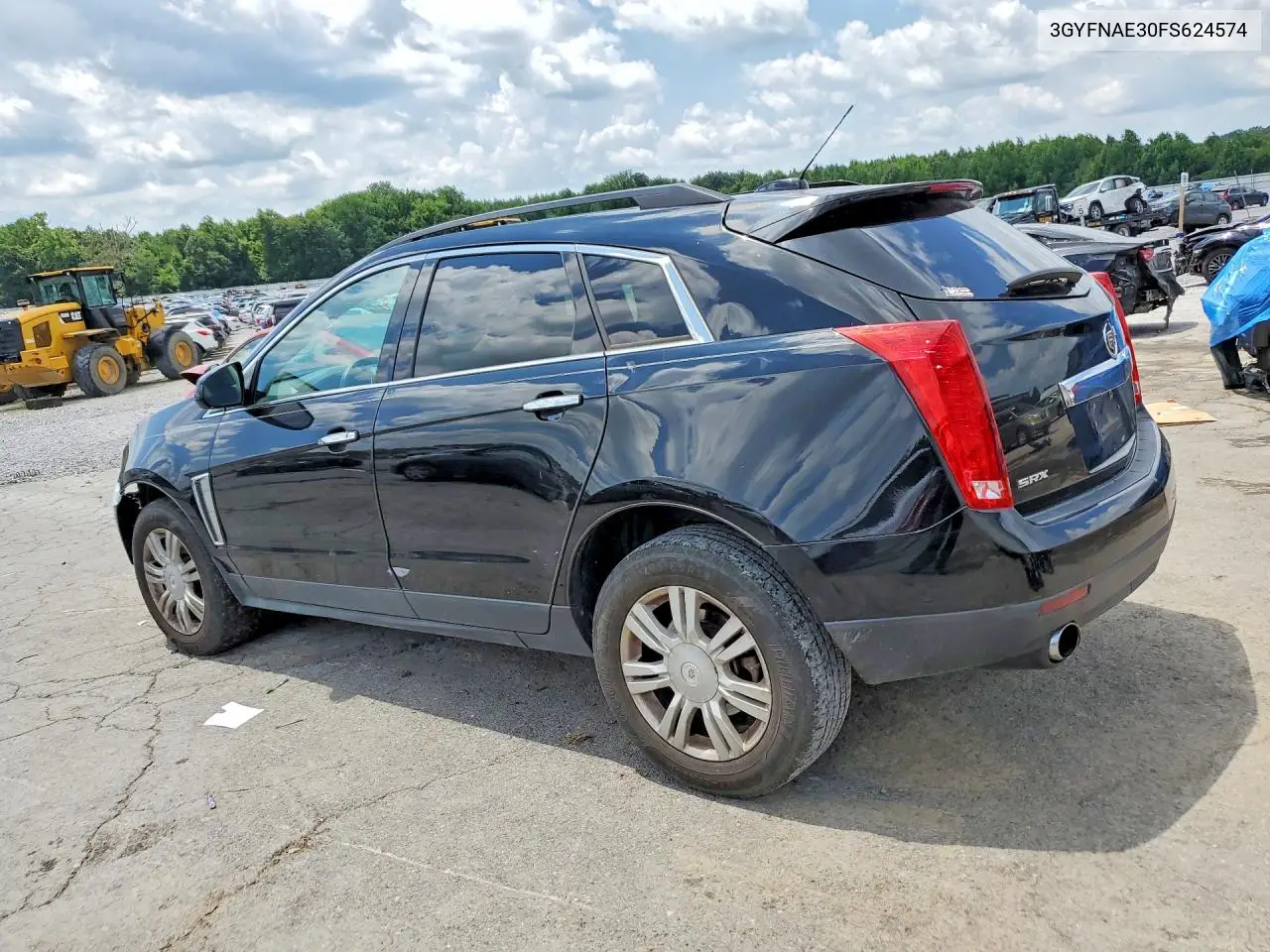 2015 Cadillac Srx VIN: 3GYFNAE30FS624574 Lot: 60580186