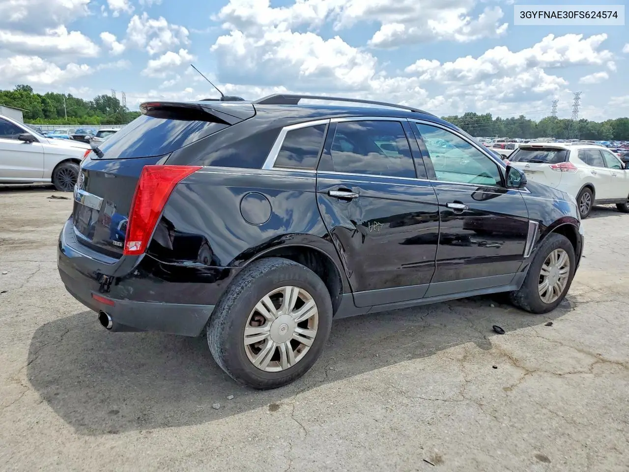 2015 Cadillac Srx VIN: 3GYFNAE30FS624574 Lot: 60580186