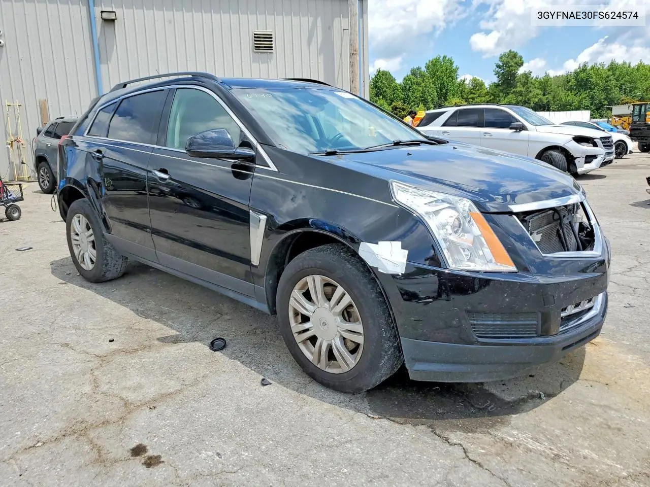2015 Cadillac Srx VIN: 3GYFNAE30FS624574 Lot: 60580186