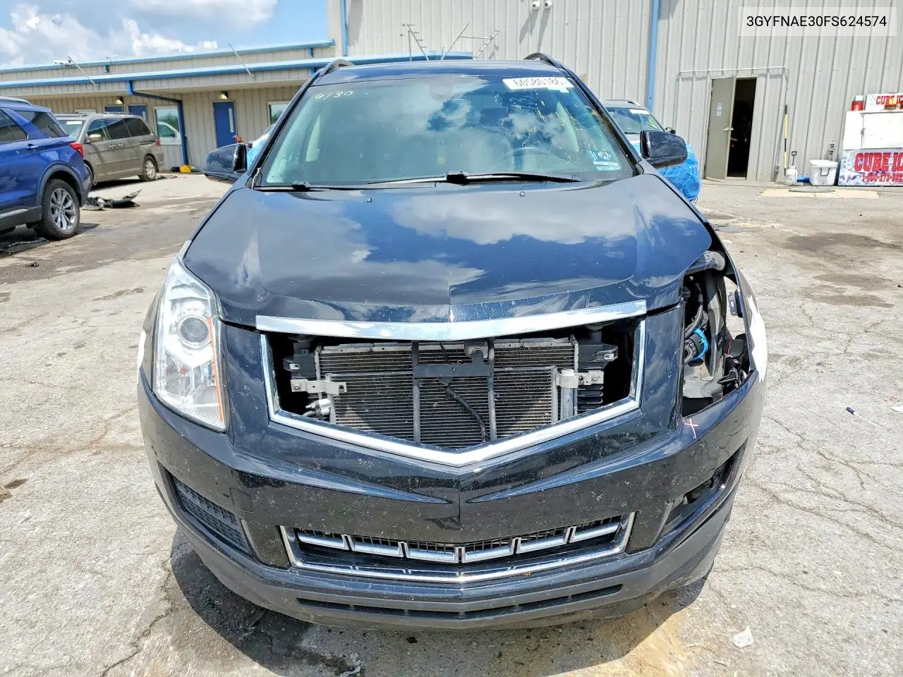 2015 Cadillac Srx VIN: 3GYFNAE30FS624574 Lot: 60580186