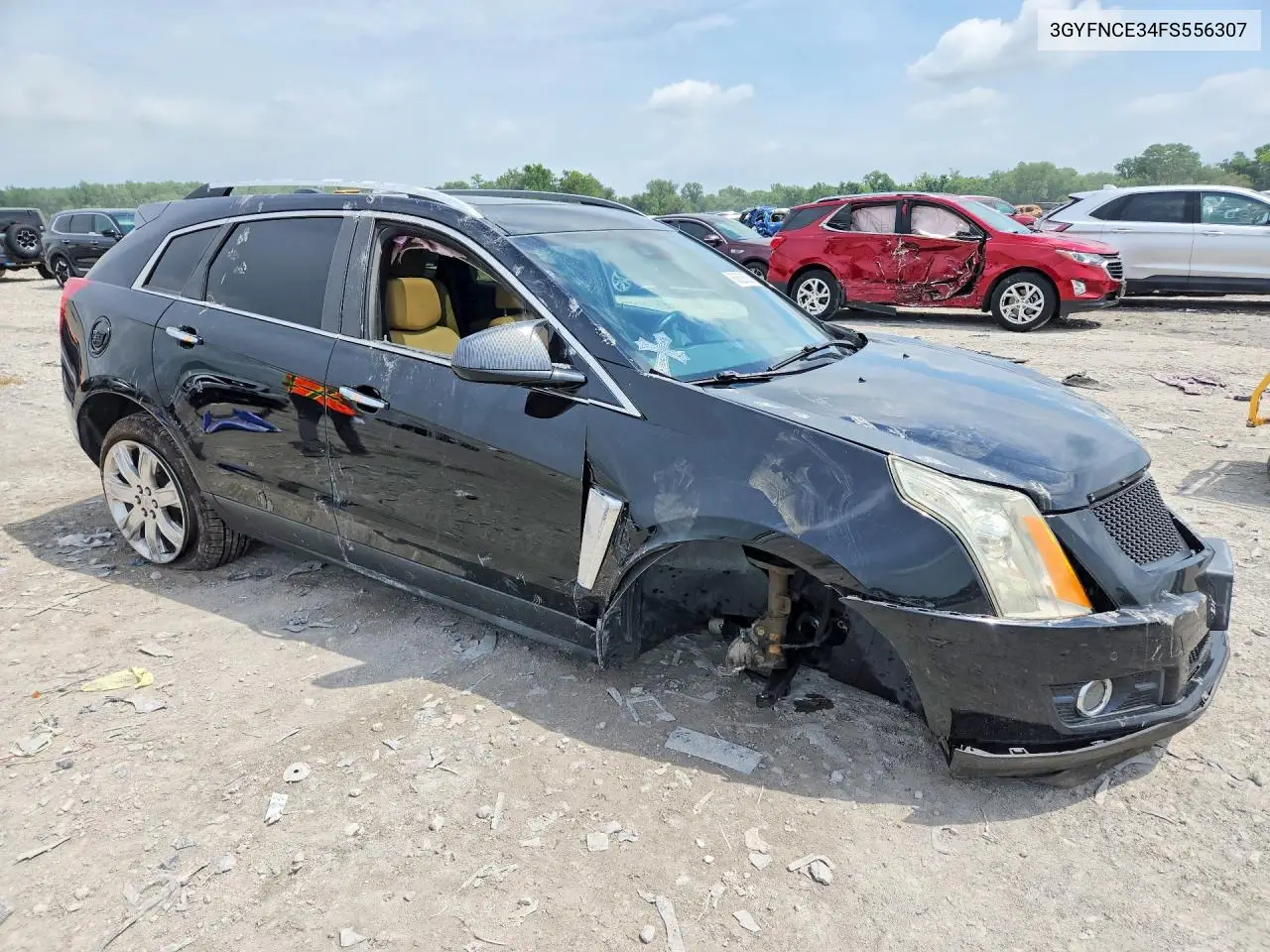2015 Cadillac Srx Performance Collection VIN: 3GYFNCE34FS556307 Lot: 60620626