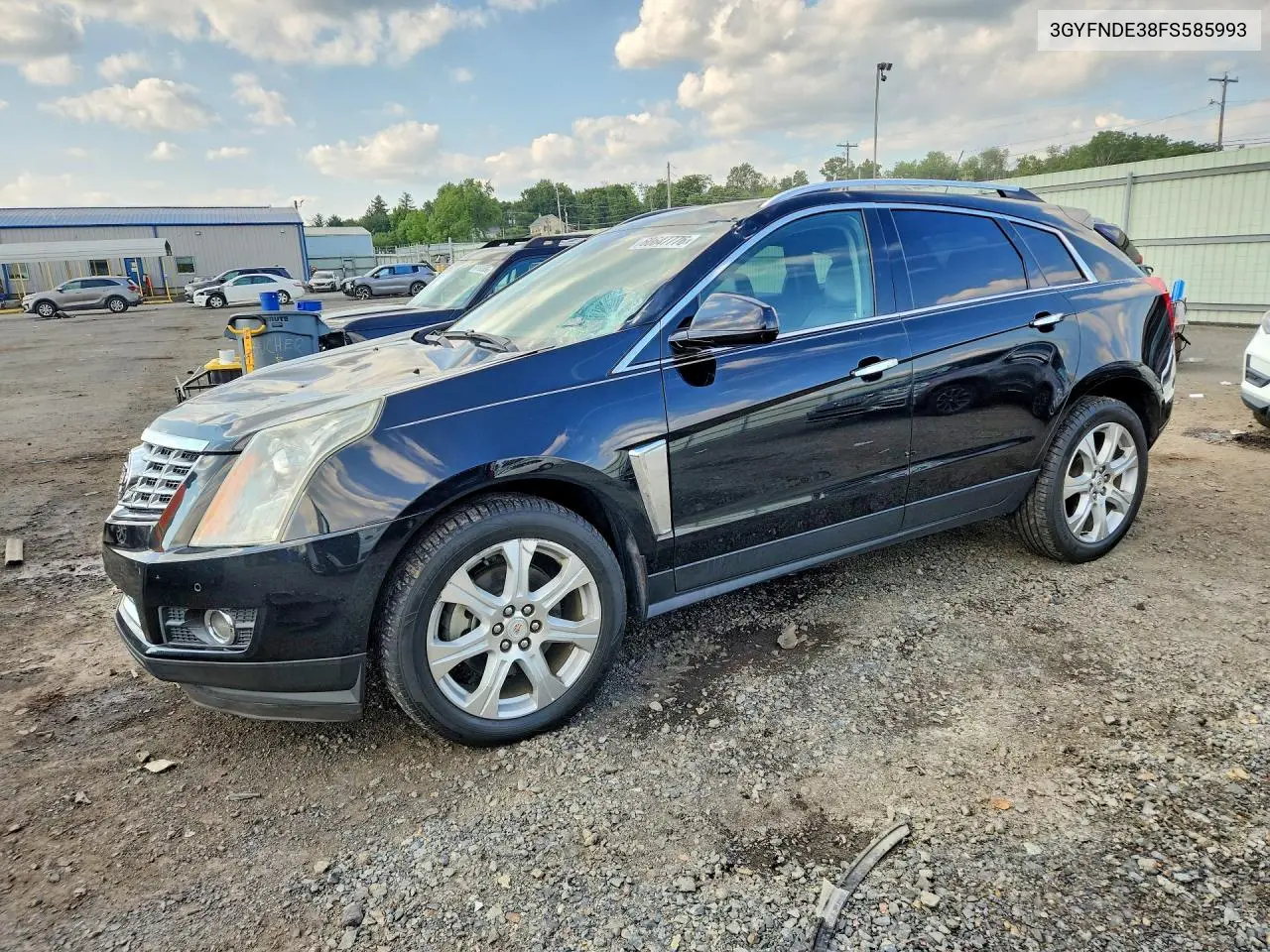 2015 Cadillac Srx Premium Collection VIN: 3GYFNDE38FS585993 Lot: 60647776