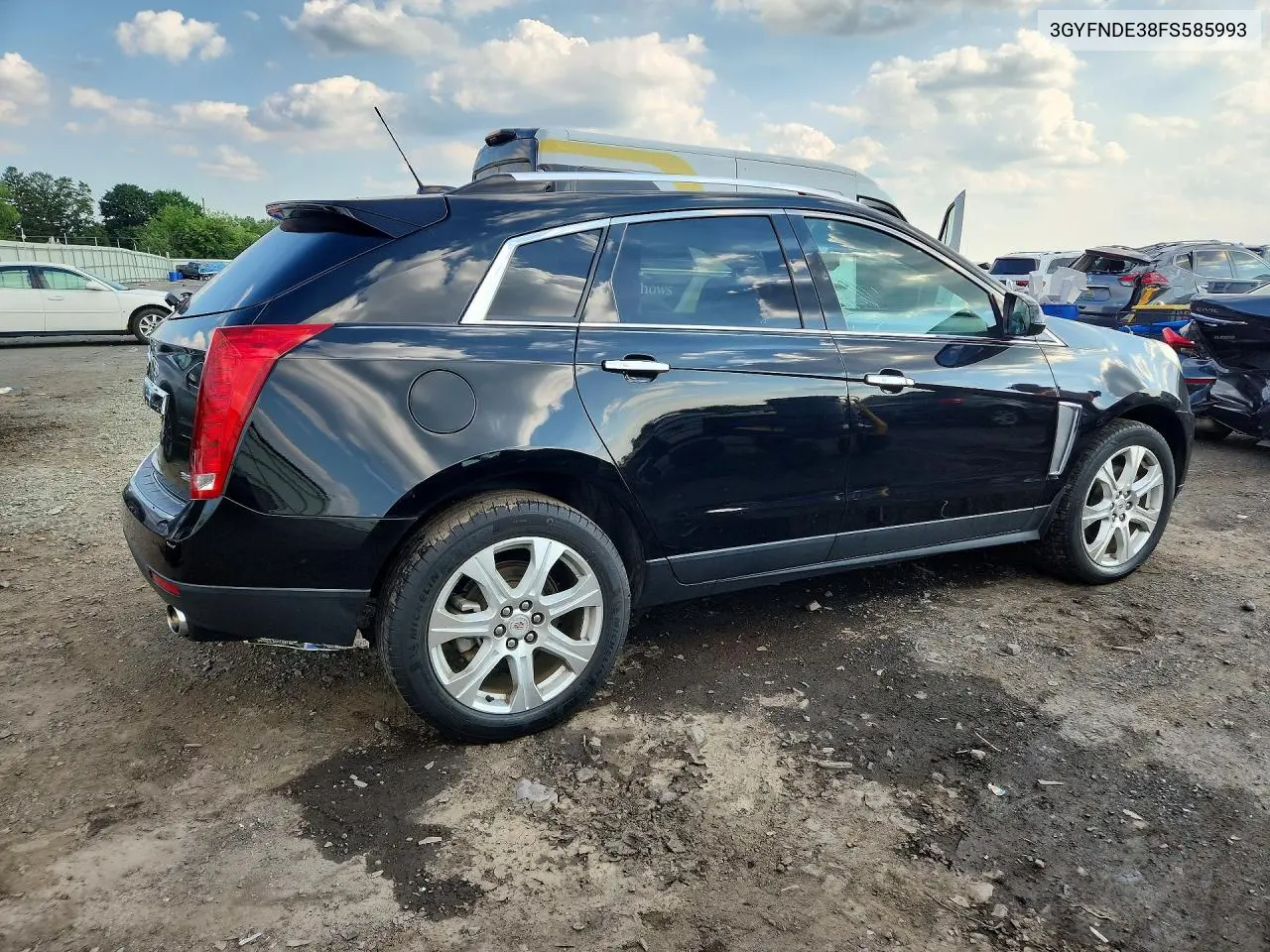 2015 Cadillac Srx Premium Collection VIN: 3GYFNDE38FS585993 Lot: 60647776