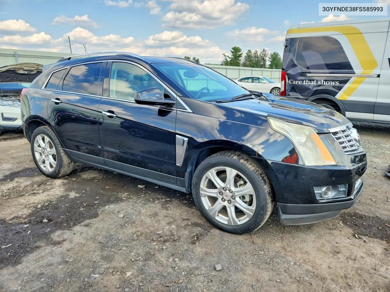 2015 Cadillac Srx Premium Collection VIN: 3GYFNDE38FS585993 Lot: 60647776