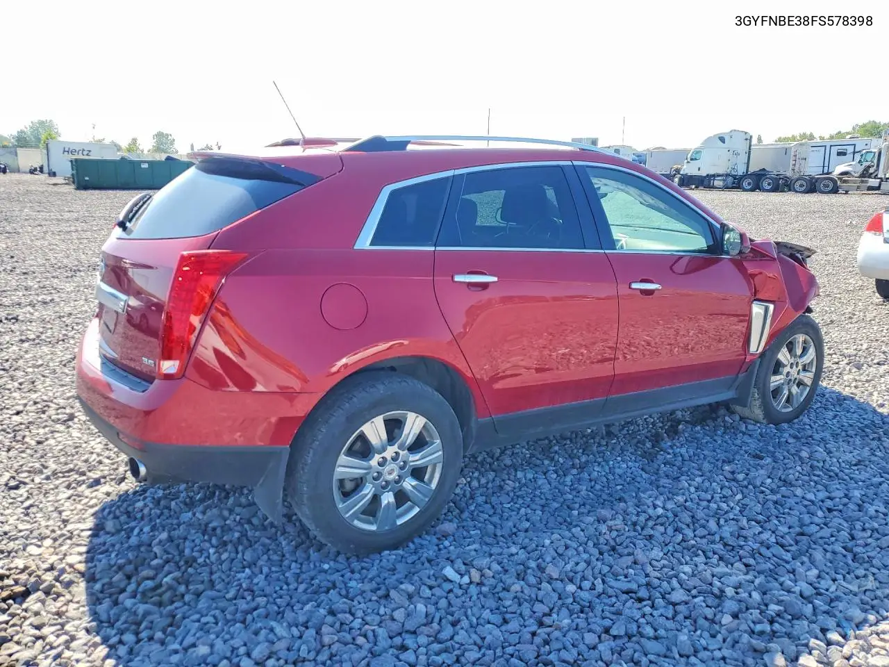 2015 Cadillac Srx Luxury Collection VIN: 3GYFNBE38FS578398 Lot: 60661746