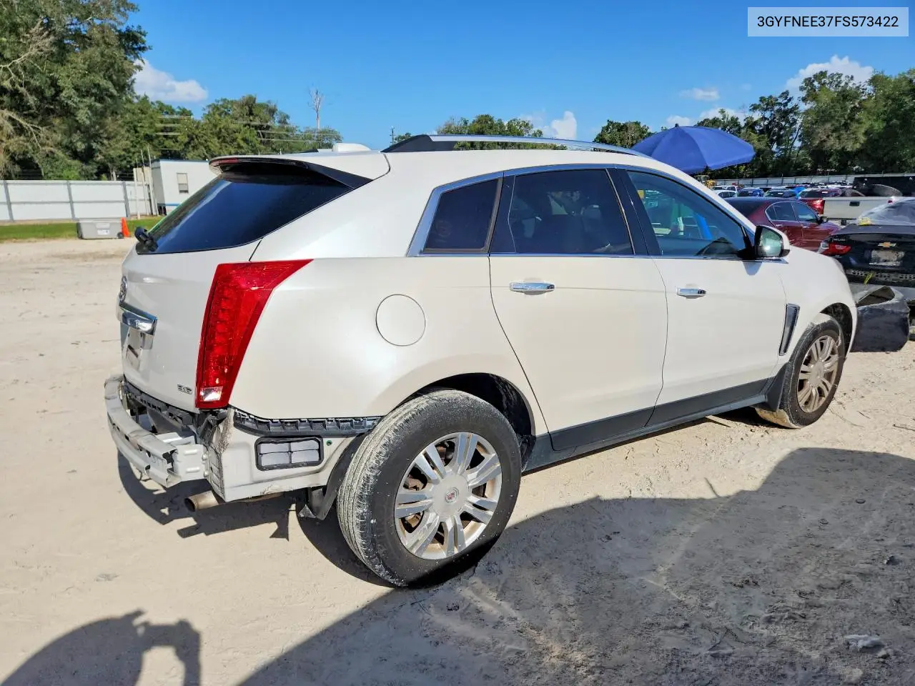 2015 Cadillac Srx Luxury Collection VIN: 3GYFNEE37FS573422 Lot: 60824826