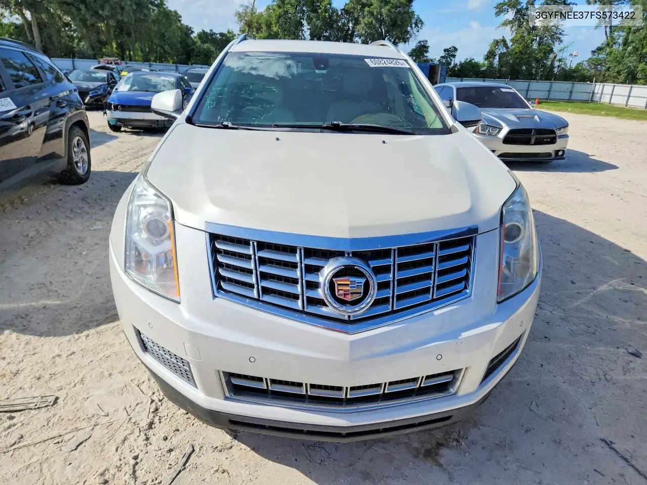 2015 Cadillac Srx Luxury Collection VIN: 3GYFNEE37FS573422 Lot: 60824826