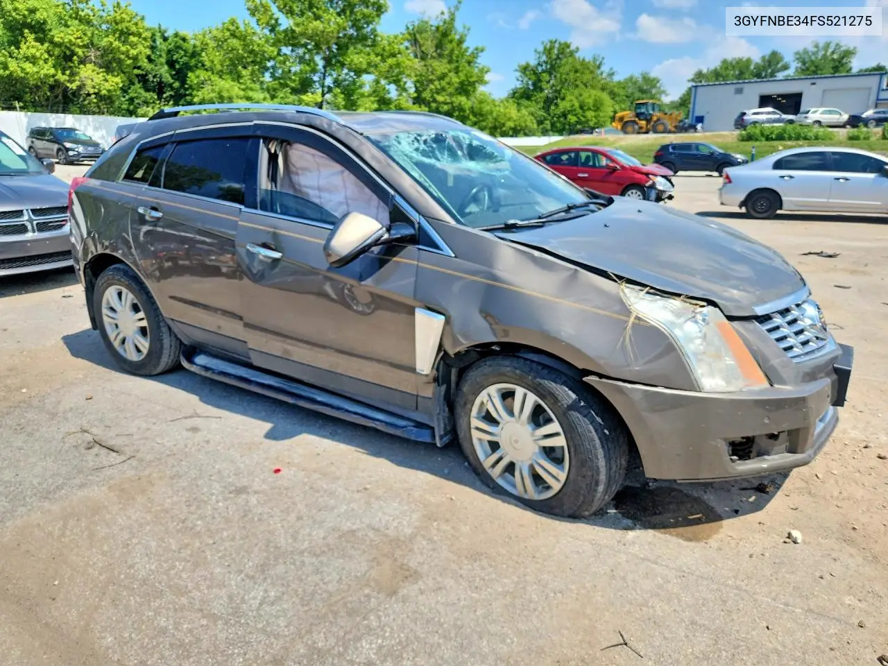 2015 Cadillac Srx VIN: 3GYFNBE34FS521275 Lot: 60837026