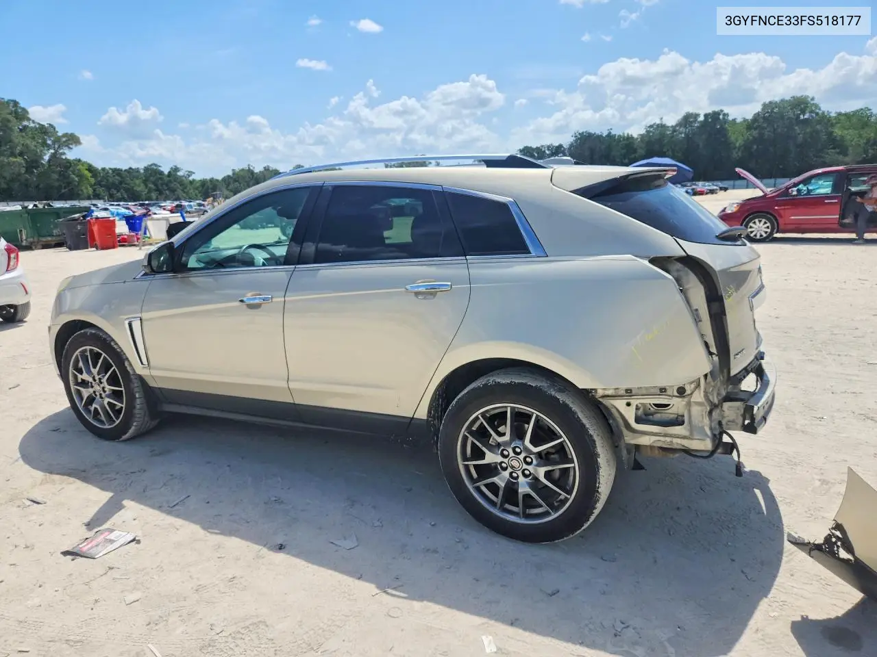 2015 Cadillac Srx Performance Collection VIN: 3GYFNCE33FS518177 Lot: 60951466
