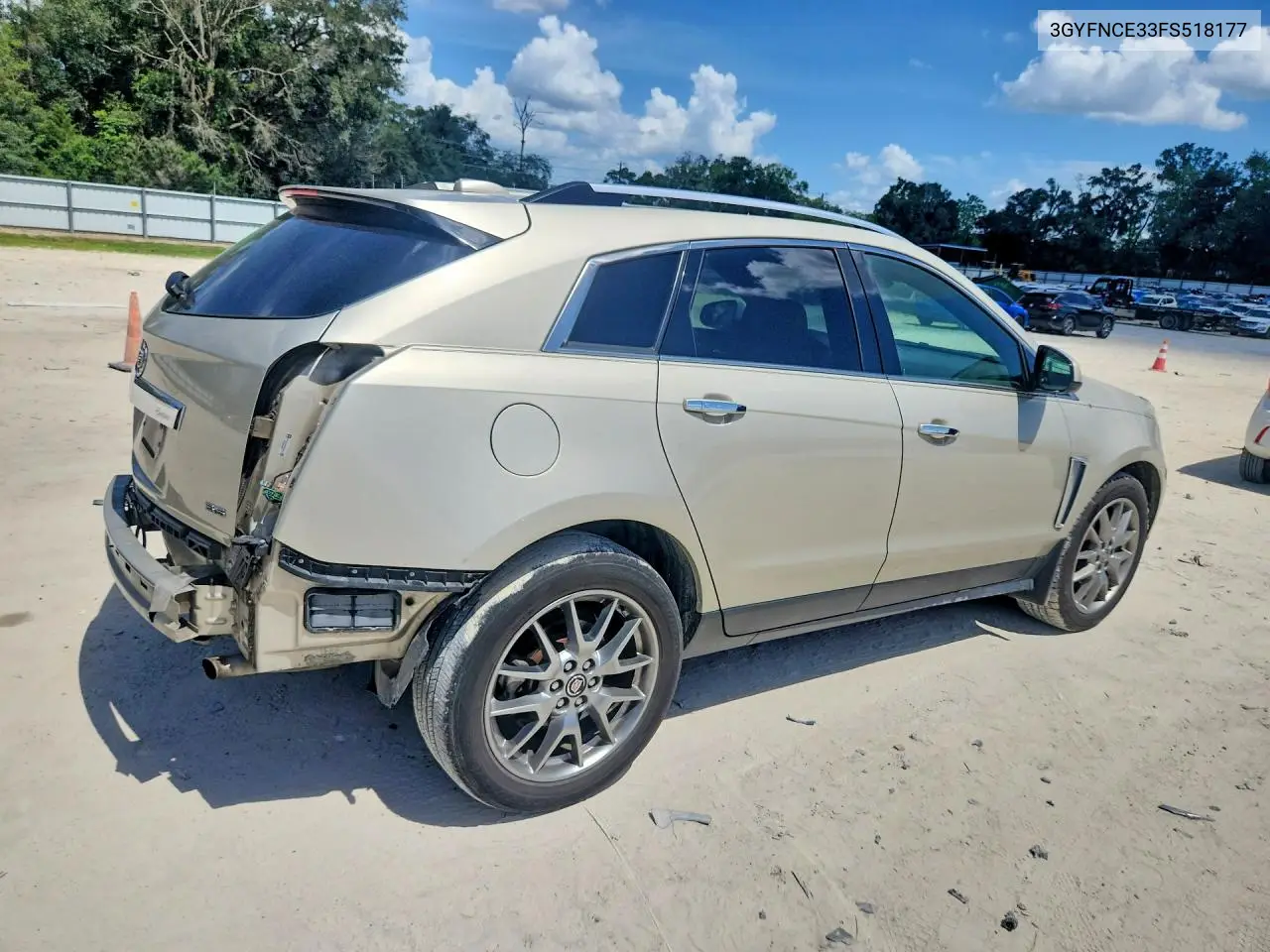 2015 Cadillac Srx Performance Collection VIN: 3GYFNCE33FS518177 Lot: 60951466