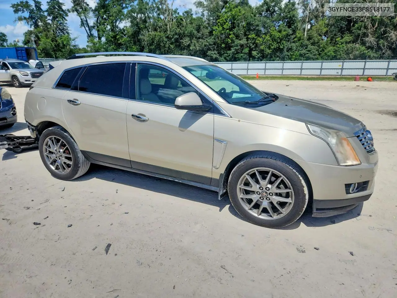 2015 Cadillac Srx Performance Collection VIN: 3GYFNCE33FS518177 Lot: 60951466