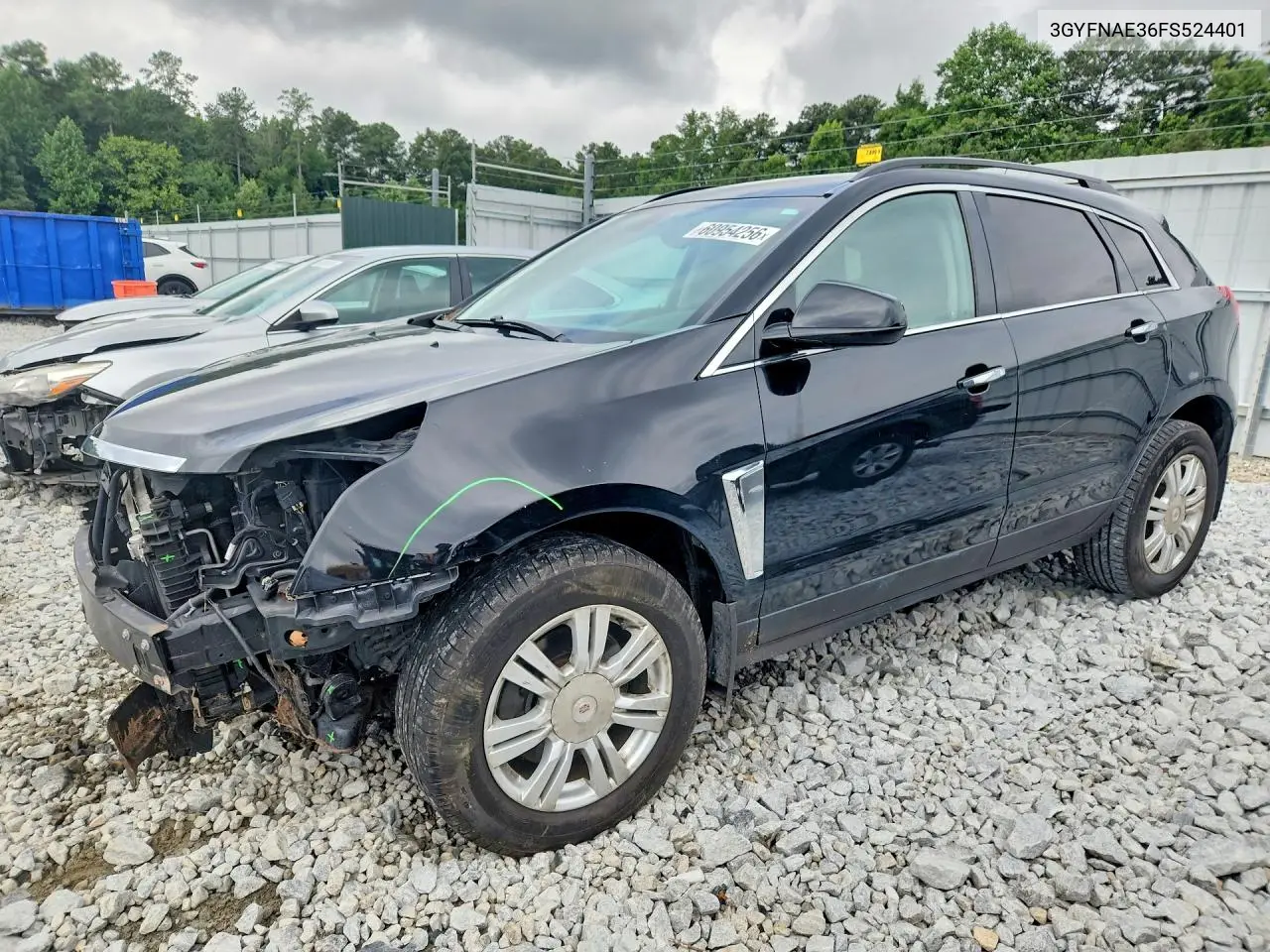 2015 Cadillac Srx VIN: 3GYFNAE36FS524401 Lot: 60954256