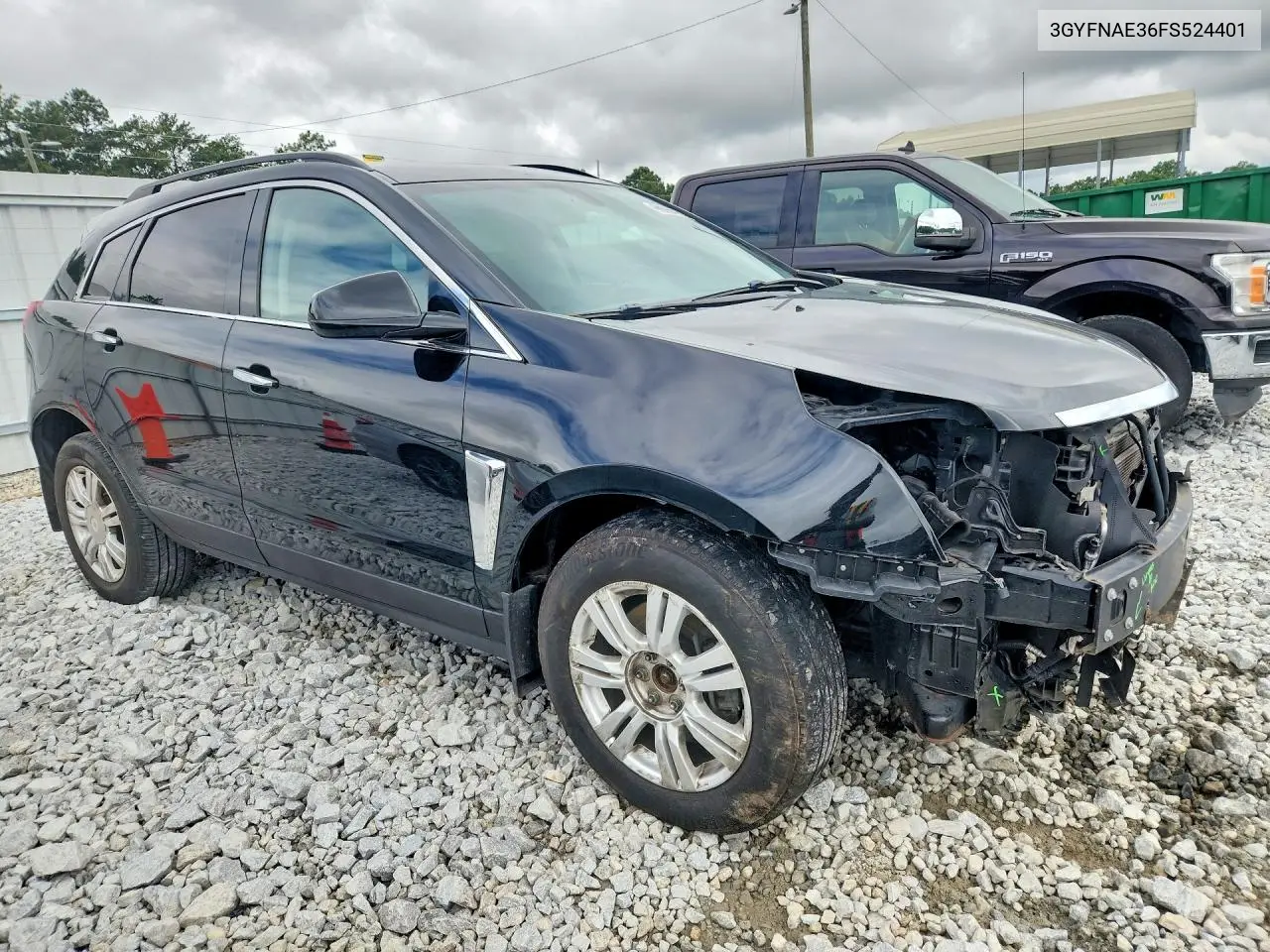 2015 Cadillac Srx VIN: 3GYFNAE36FS524401 Lot: 60954256