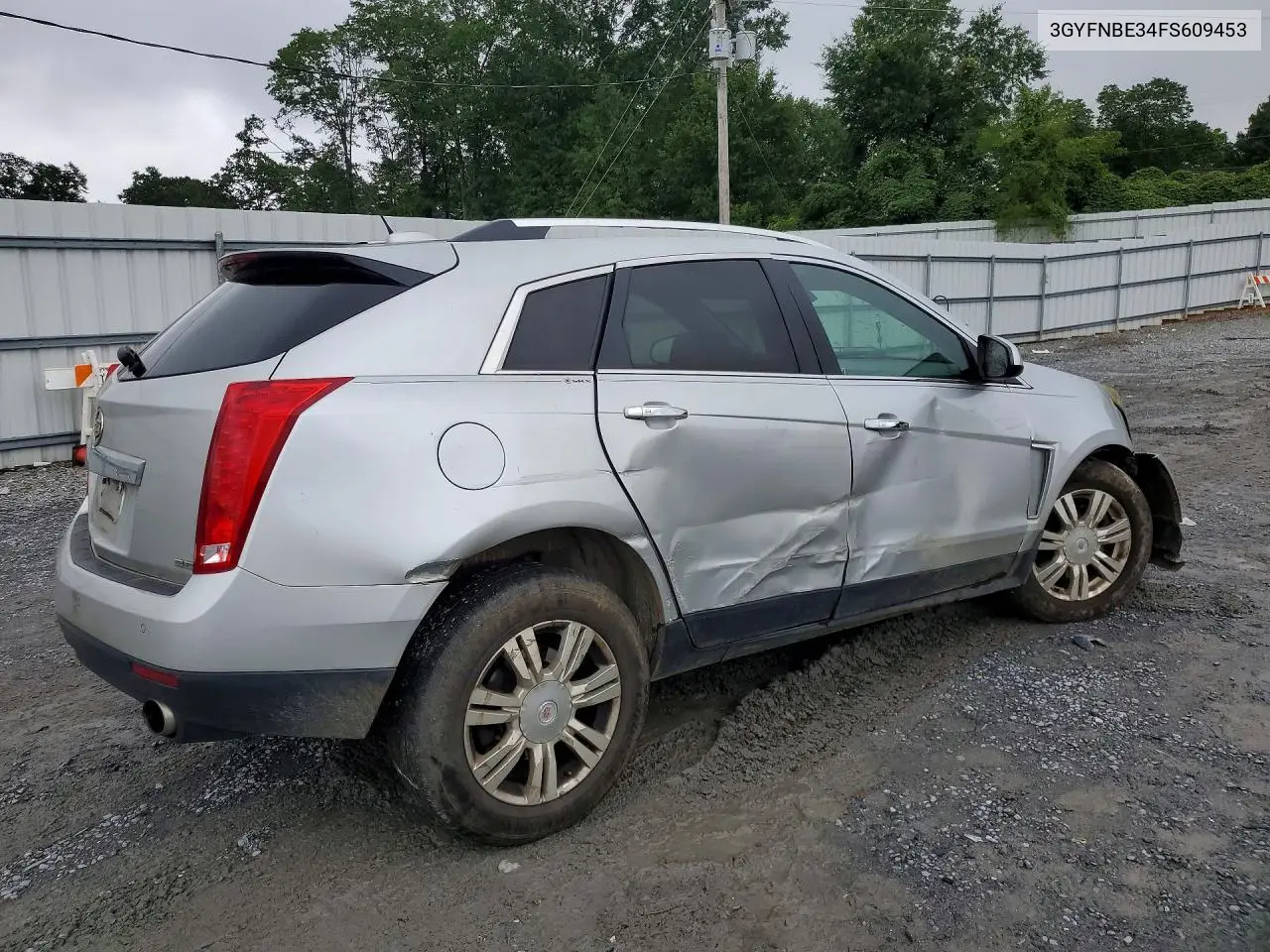 2015 Cadillac Srx Base VIN: 3GYFNBE34FS609453 Lot: 61083136