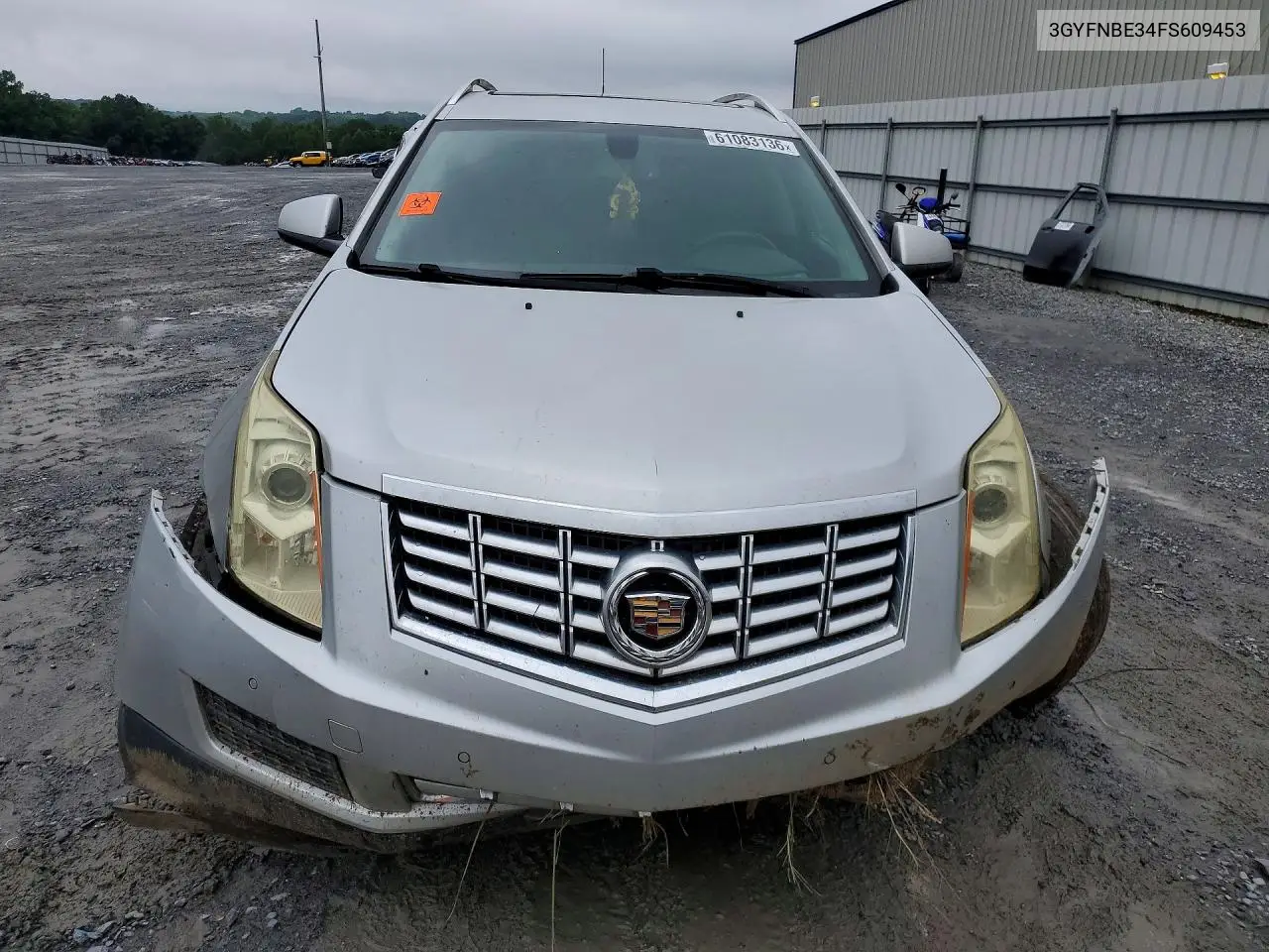 2015 Cadillac Srx Base VIN: 3GYFNBE34FS609453 Lot: 61083136