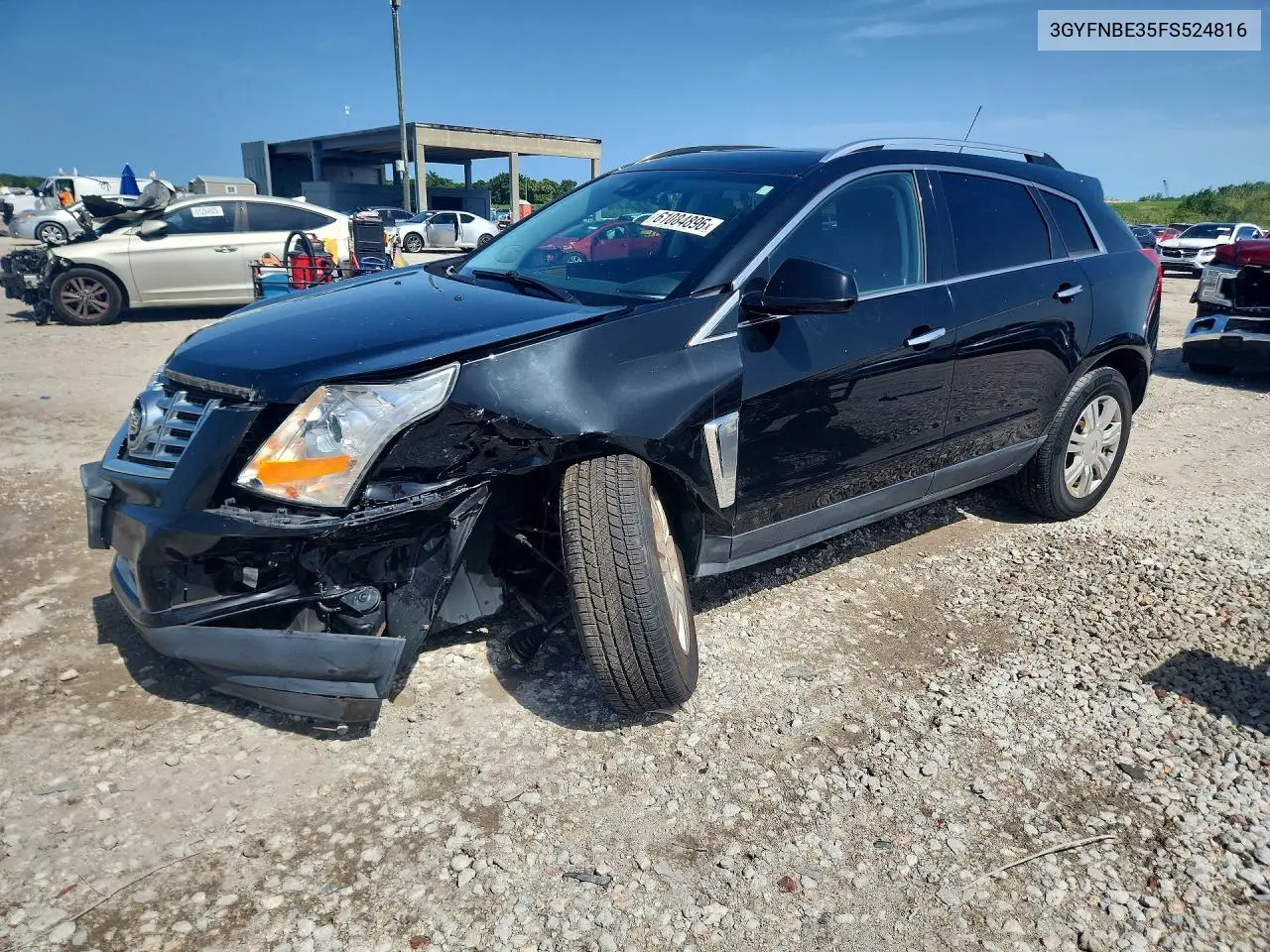 2015 Cadillac Srx Luxury Collection VIN: 3GYFNBE35FS524816 Lot: 61084896