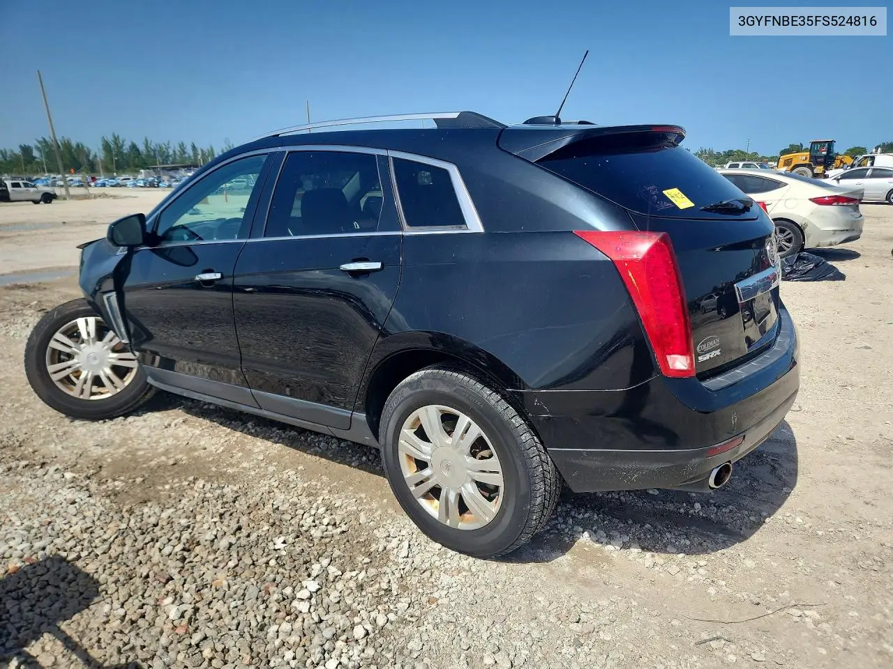 2015 Cadillac Srx Luxury Collection VIN: 3GYFNBE35FS524816 Lot: 61084896