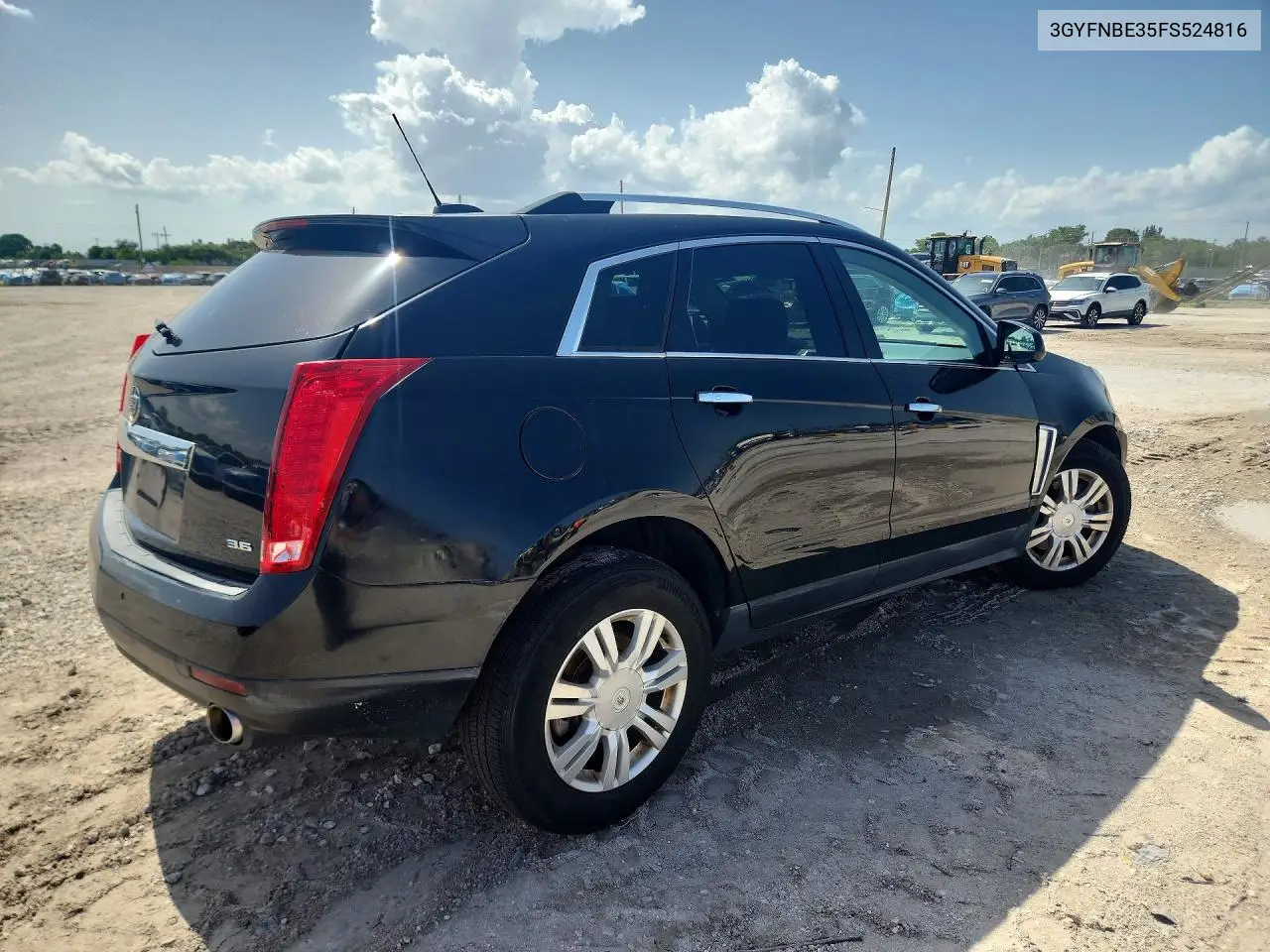 2015 Cadillac Srx Luxury Collection VIN: 3GYFNBE35FS524816 Lot: 61084896