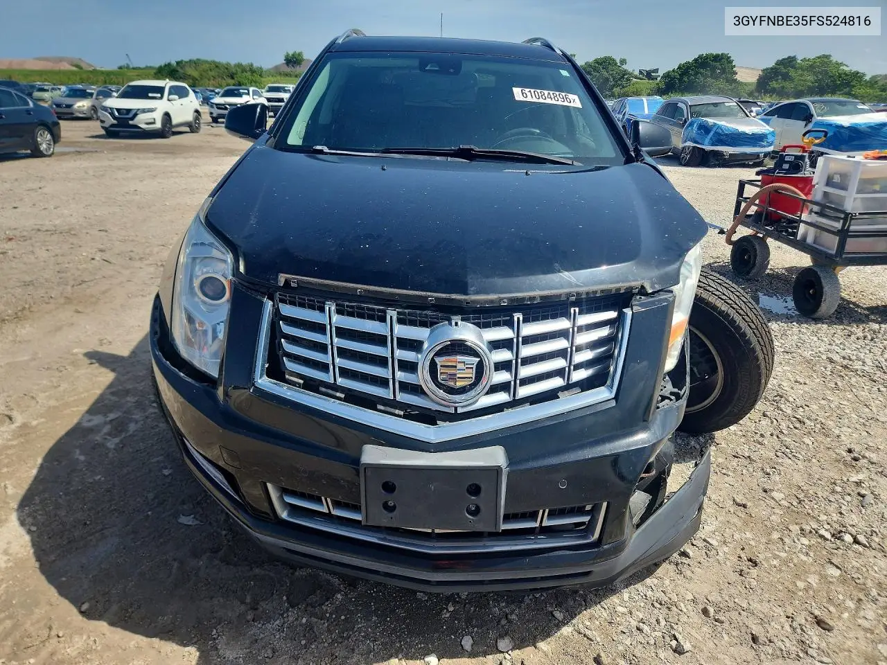 2015 Cadillac Srx Luxury Collection VIN: 3GYFNBE35FS524816 Lot: 61084896