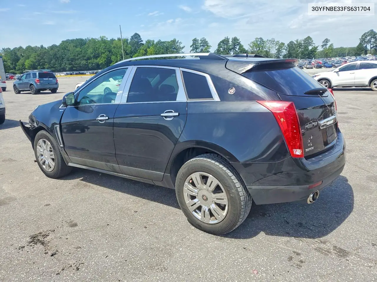 2015 Cadillac Srx Luxury Collection VIN: 3GYFNBE33FS631704 Lot: 61140076