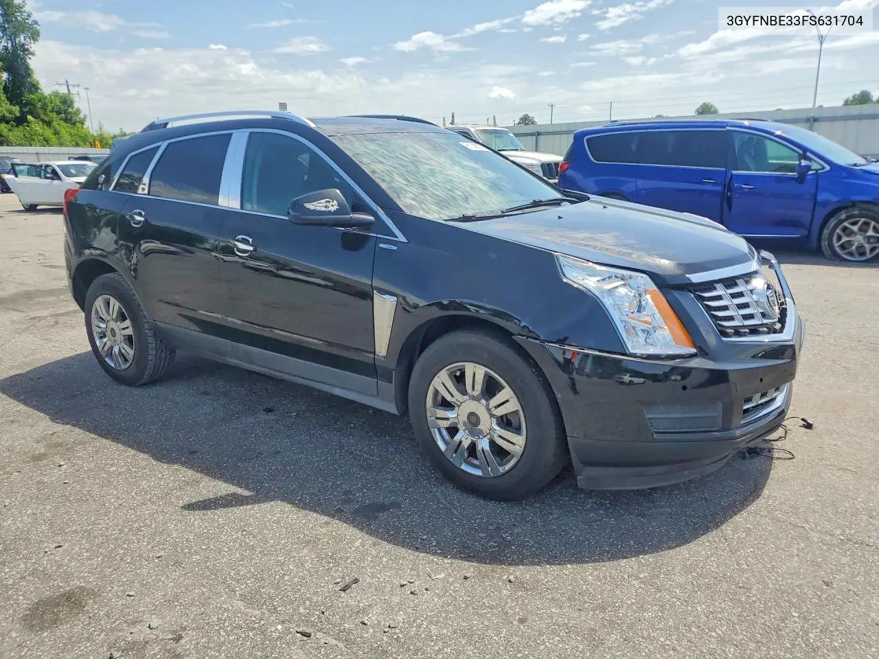 2015 Cadillac Srx Luxury Collection VIN: 3GYFNBE33FS631704 Lot: 61140076