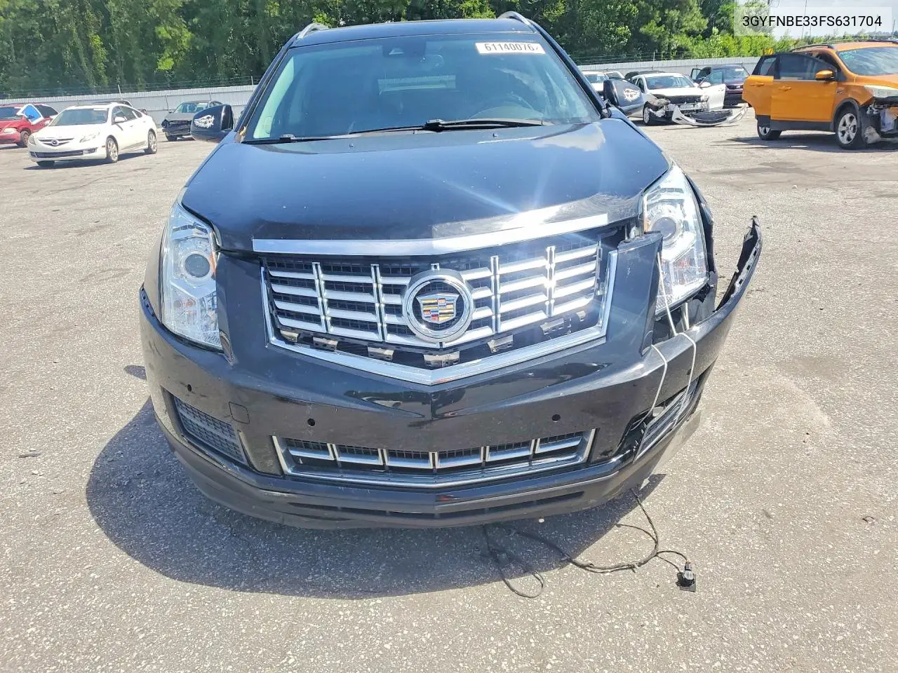 2015 Cadillac Srx Luxury Collection VIN: 3GYFNBE33FS631704 Lot: 61140076