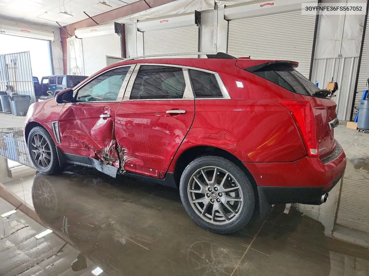 2015 Cadillac Srx Performance Collection VIN: 3GYFNFE36FS567052 Lot: 61223986