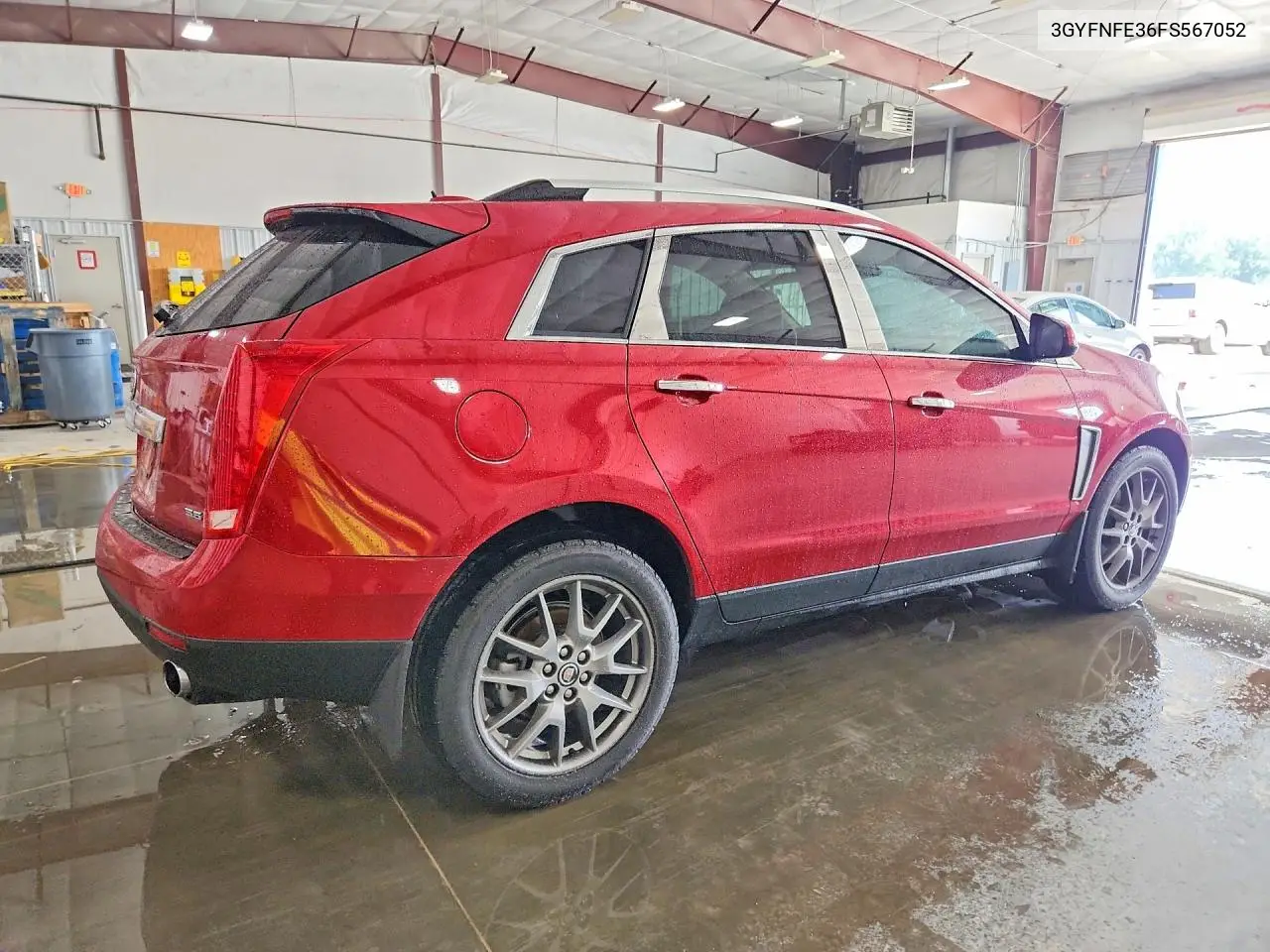 2015 Cadillac Srx Performance Collection VIN: 3GYFNFE36FS567052 Lot: 61223986