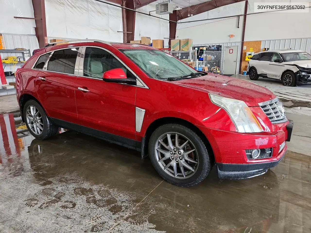 2015 Cadillac Srx Performance Collection VIN: 3GYFNFE36FS567052 Lot: 61223986