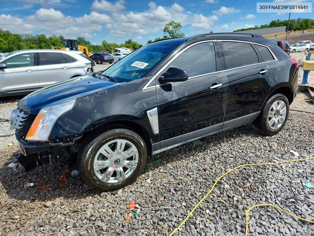2015 Cadillac Srx VIN: 3GYFNAE39FS519841 Lot: 61682586