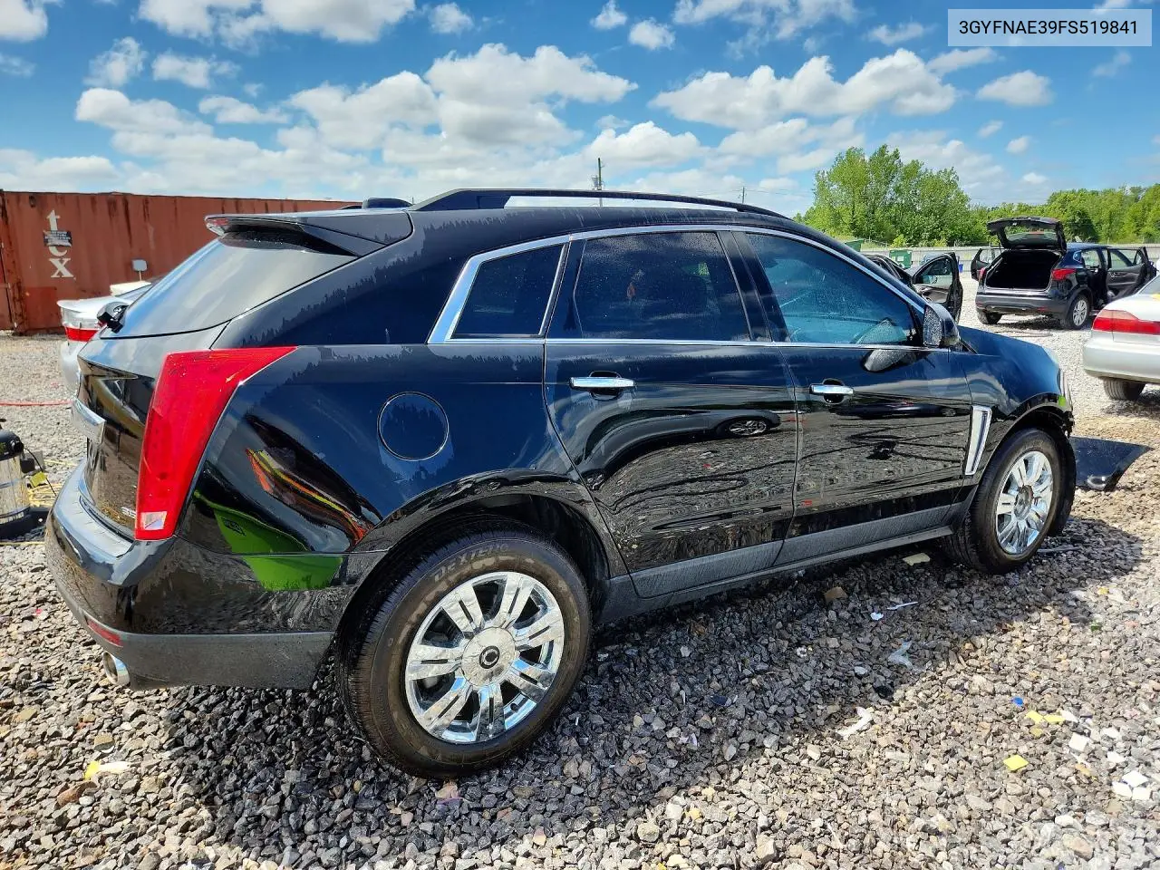 2015 Cadillac Srx VIN: 3GYFNAE39FS519841 Lot: 61682586