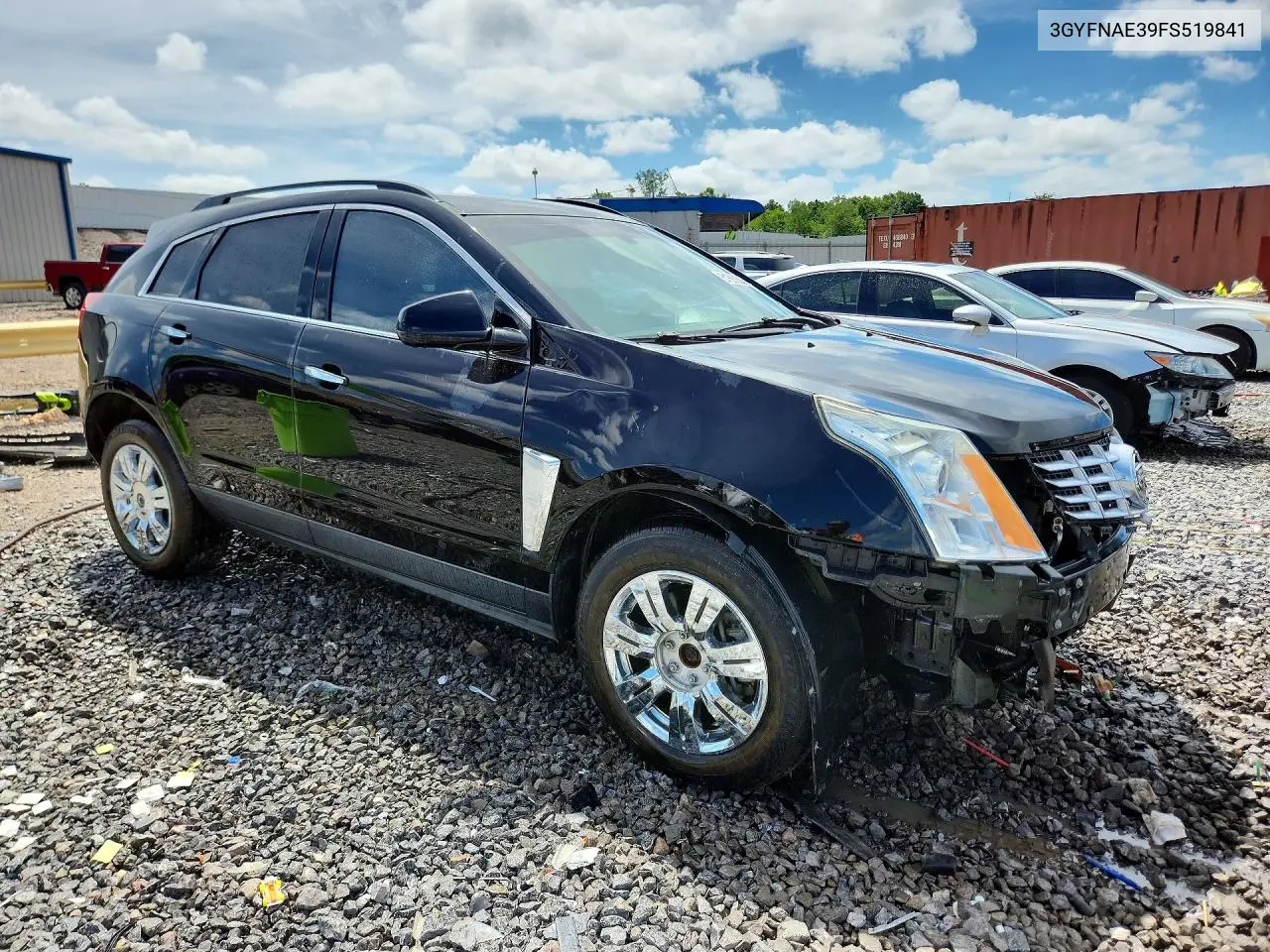 2015 Cadillac Srx VIN: 3GYFNAE39FS519841 Lot: 61682586