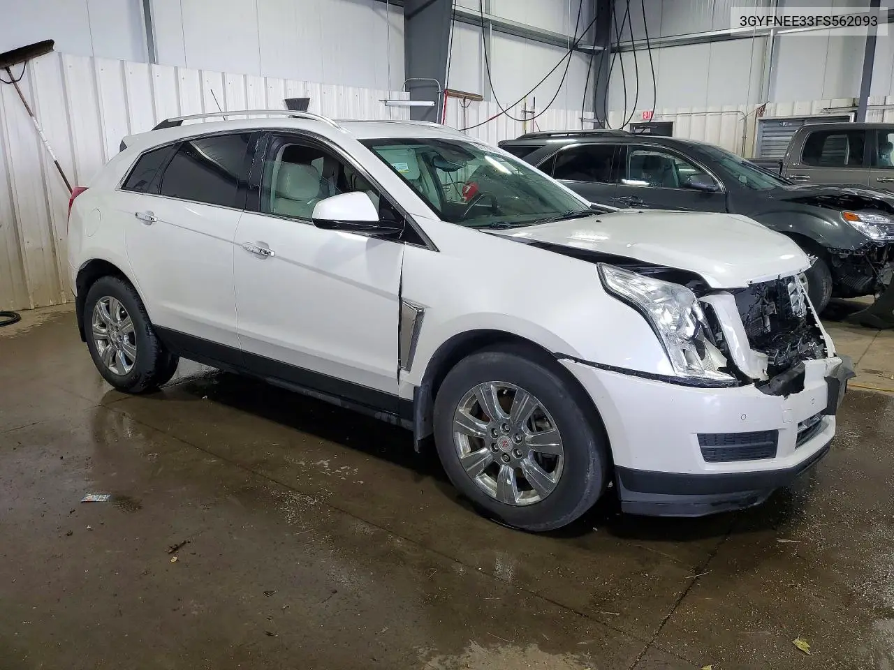 2015 Cadillac Srx Luxury Collection VIN: 3GYFNEE33FS562093 Lot: 61778446
