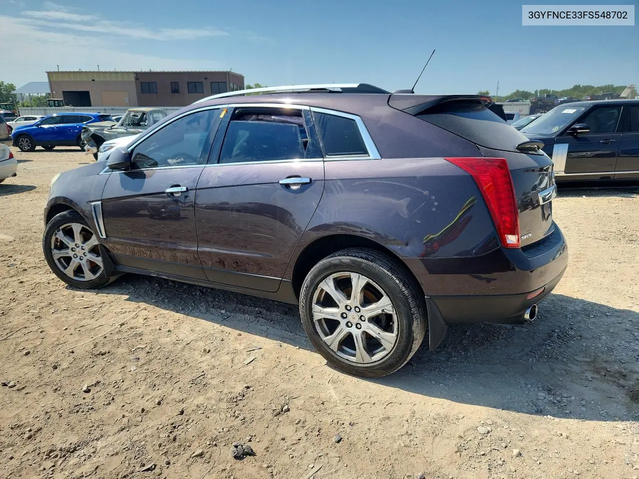 2015 Cadillac Srx Performance Collection VIN: 3GYFNCE33FS548702 Lot: 62034866