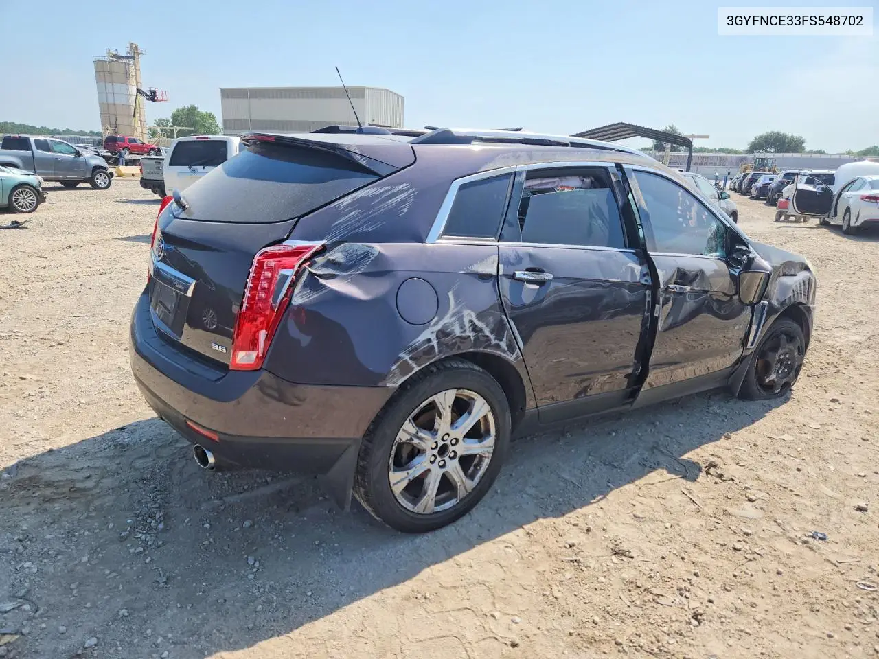 2015 Cadillac Srx Performance Collection VIN: 3GYFNCE33FS548702 Lot: 62034866
