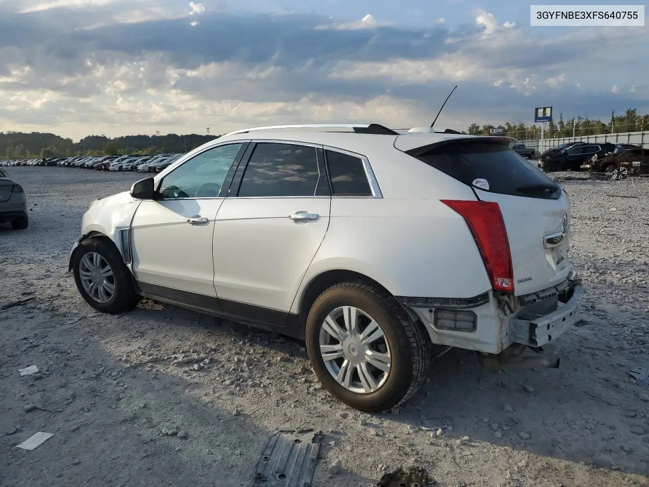 3GYFNBE3XFS640755 2015 Cadillac Srx Luxury Collection