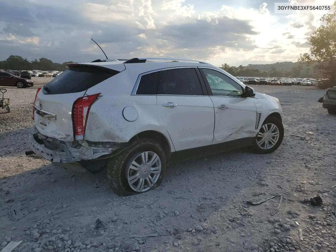 3GYFNBE3XFS640755 2015 Cadillac Srx Luxury Collection