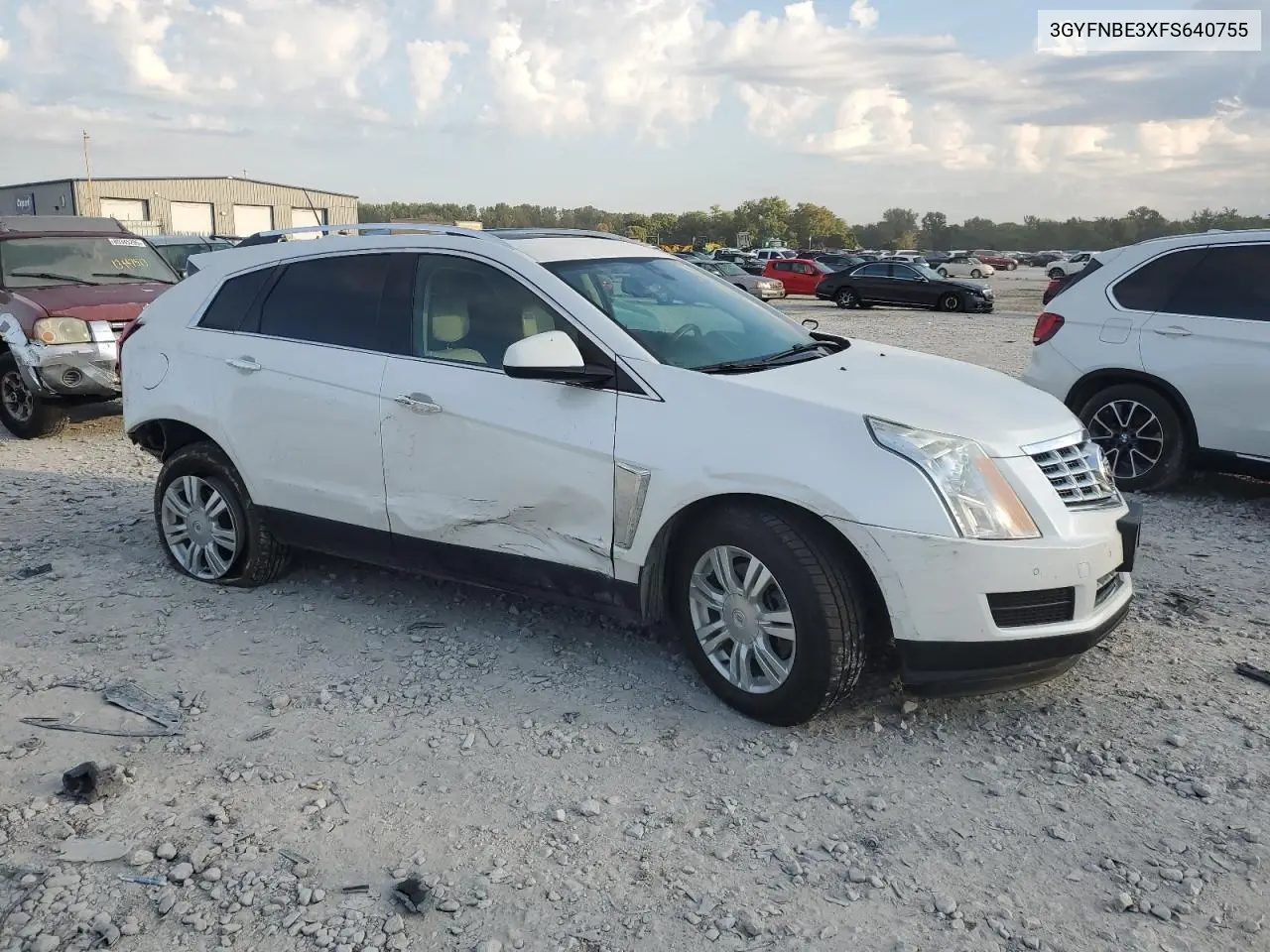3GYFNBE3XFS640755 2015 Cadillac Srx Luxury Collection