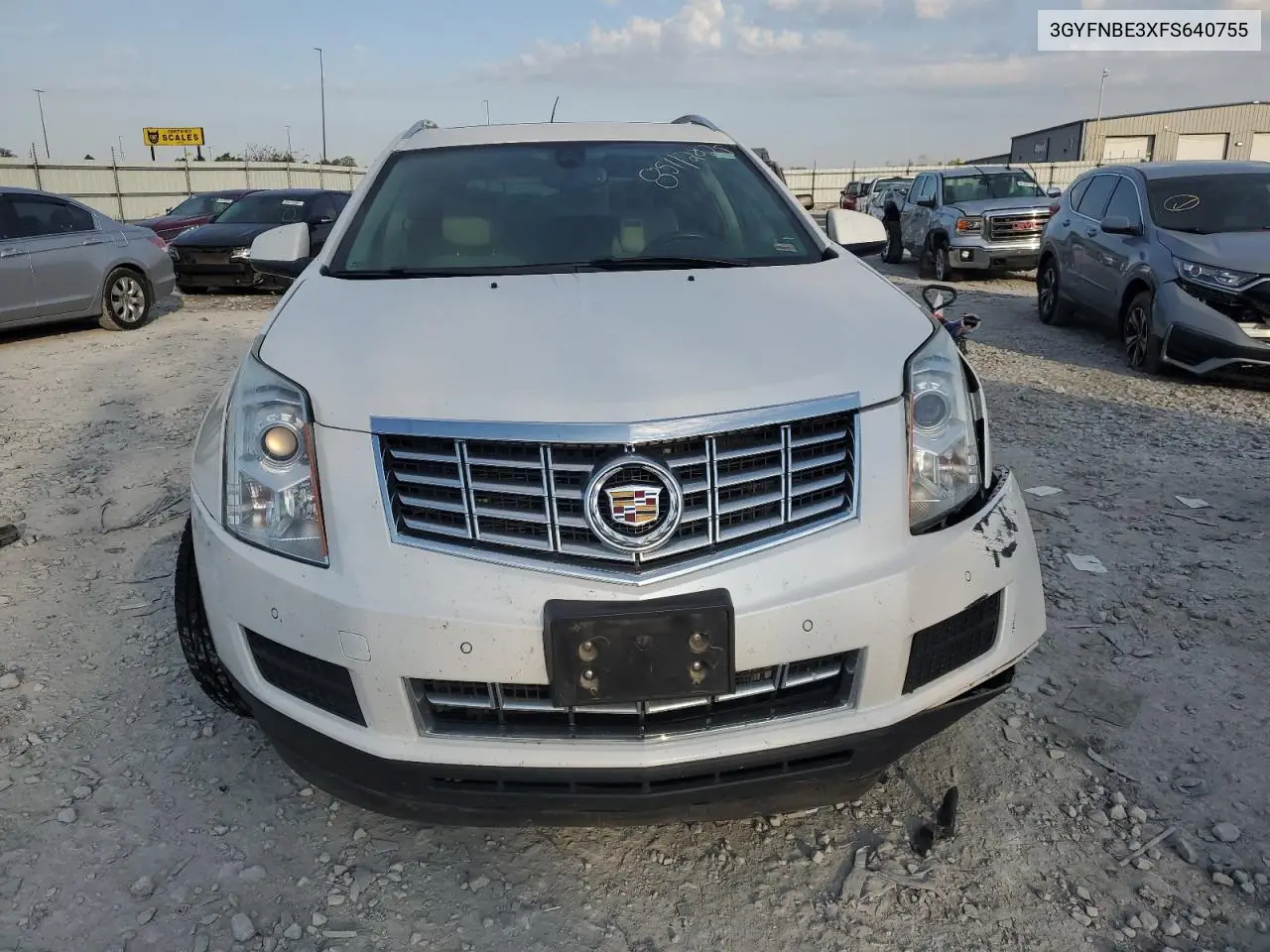 3GYFNBE3XFS640755 2015 Cadillac Srx Luxury Collection
