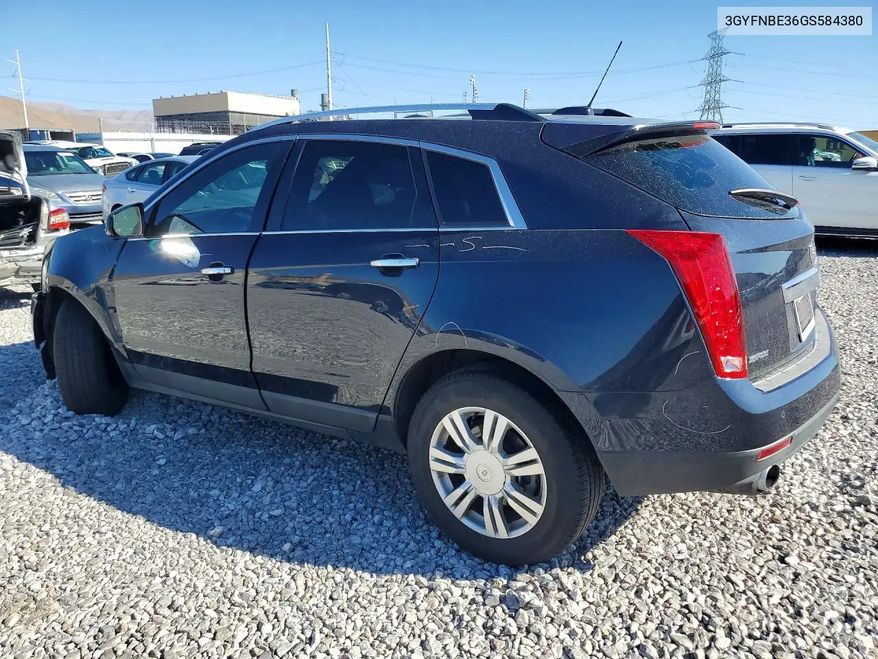 2016 Cadillac Srx Luxury Collection VIN: 3GYFNBE36GS584380 Lot: 58397916