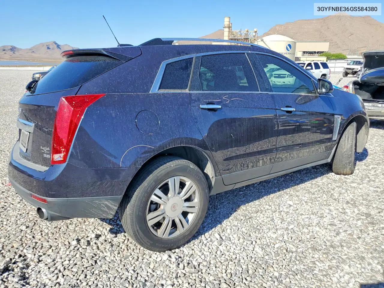 2016 Cadillac Srx Luxury Collection VIN: 3GYFNBE36GS584380 Lot: 58397916