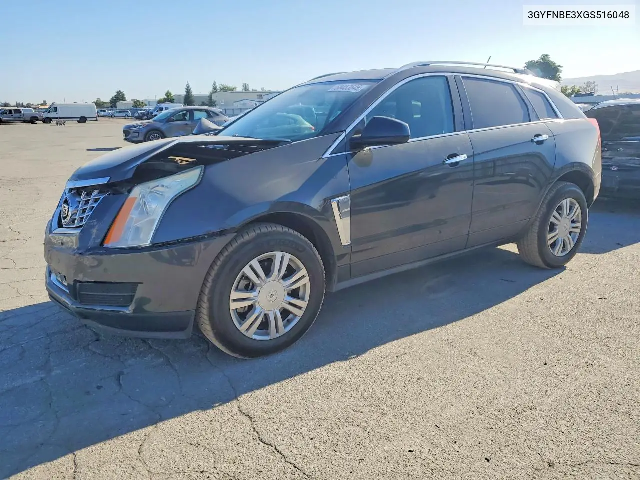 2016 Cadillac Srx Luxury Collection VIN: 3GYFNBE3XGS516048 Lot: 58453646