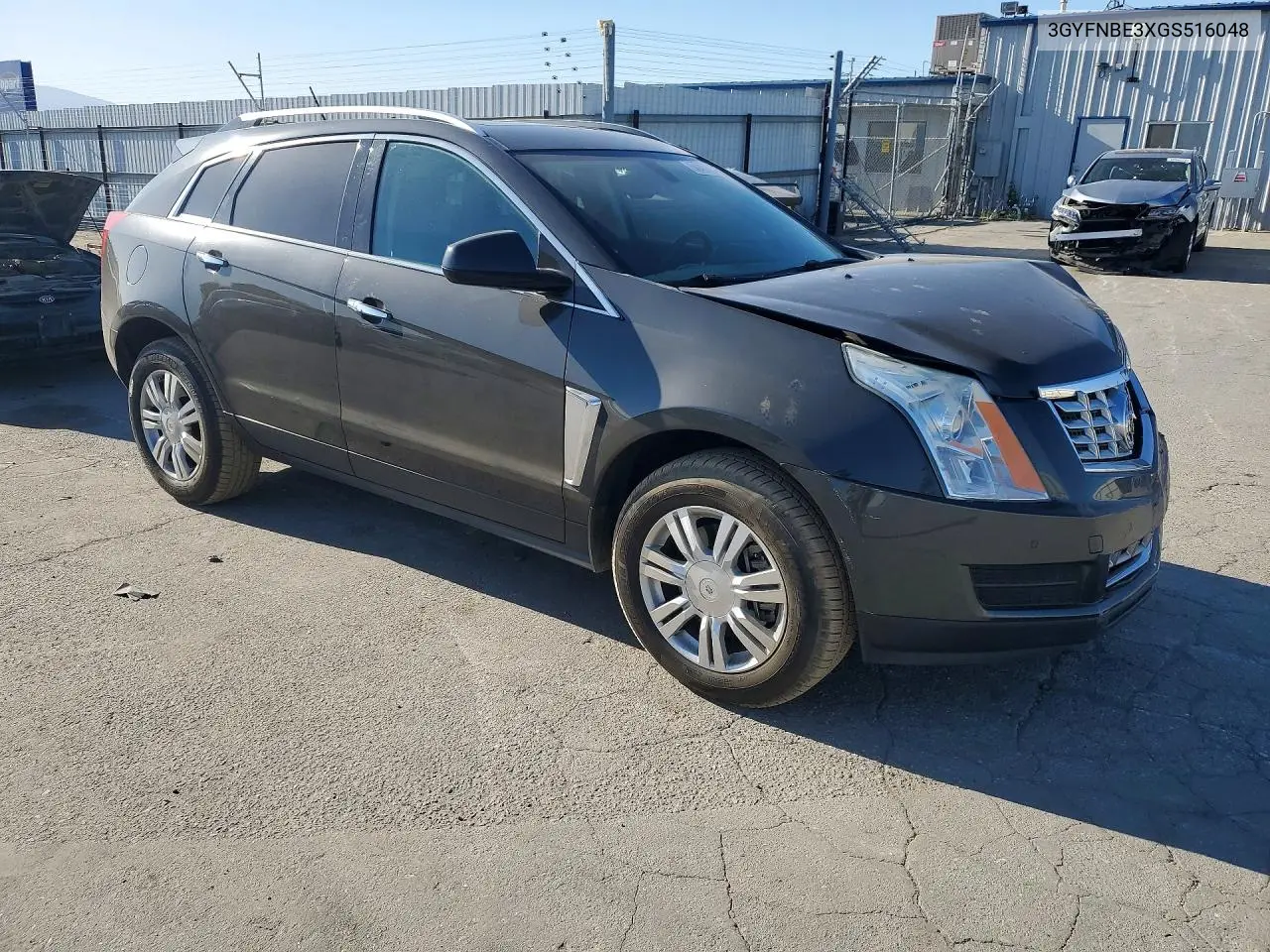 2016 Cadillac Srx Luxury Collection VIN: 3GYFNBE3XGS516048 Lot: 58453646